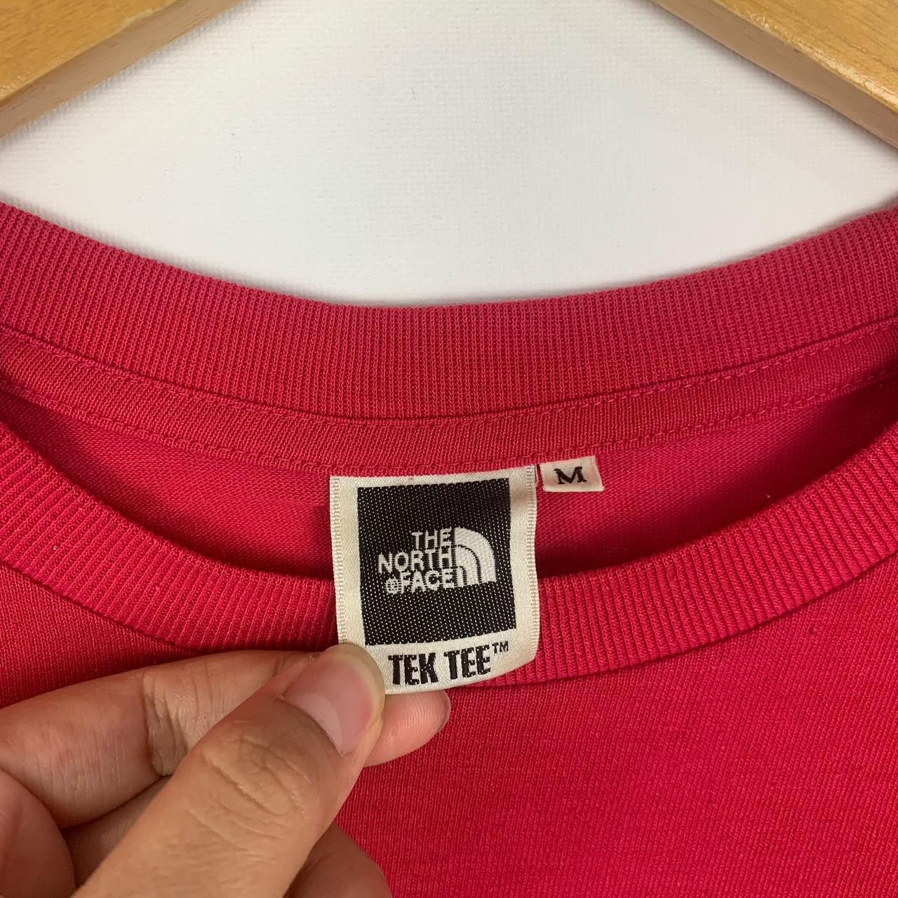 Vintage Vintage THE NORTH FACE TEK Recycle Fabric Fiber Tee Shirt Size US M / EU 48-50 / 2 - 3 Thumbnail