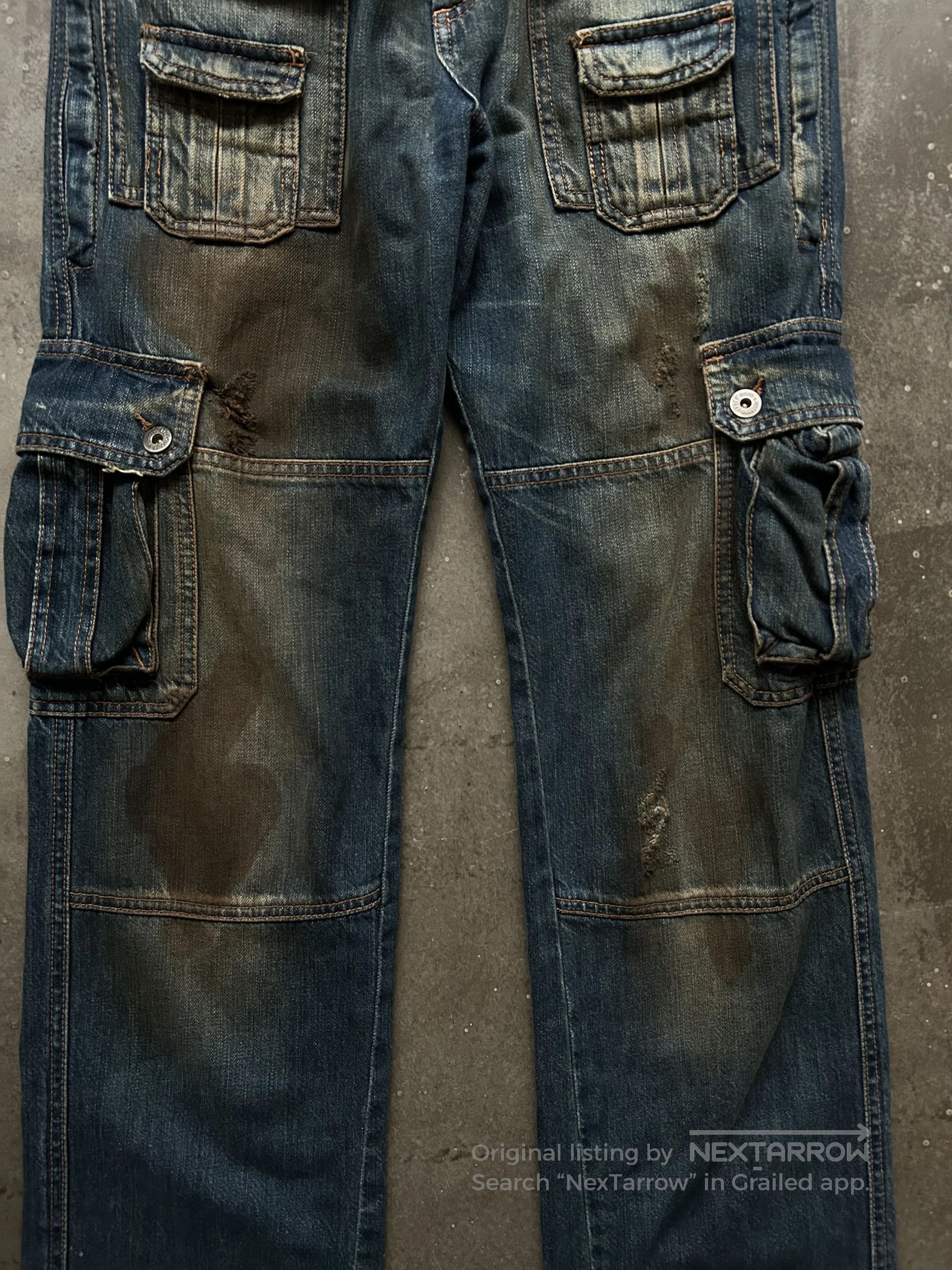 Dolce & Gabbana Dolce&Gabbana Cargo Pants with Mud Dye. Size US 34 / EU 50 - 2 Thumbnail