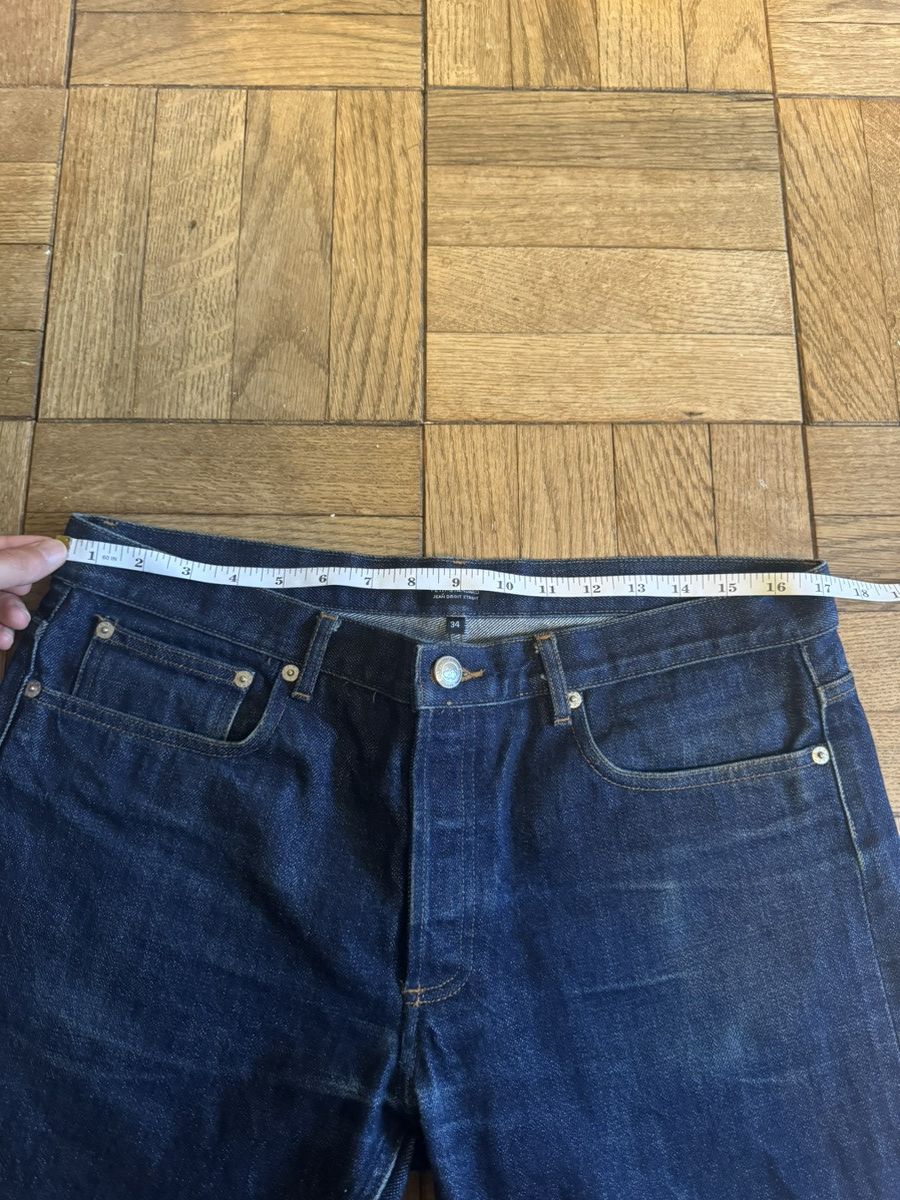 A.P.C. A.P.C Petit Standard Raw Denim Never Washed Size US 34 / EU 50 - 5 Thumbnail