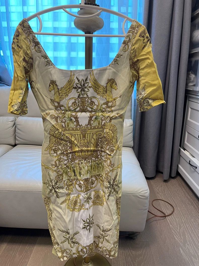 Versace Versace Short-sleeved dress Size S / US 4 / IT 40 - 1 Thumbnail