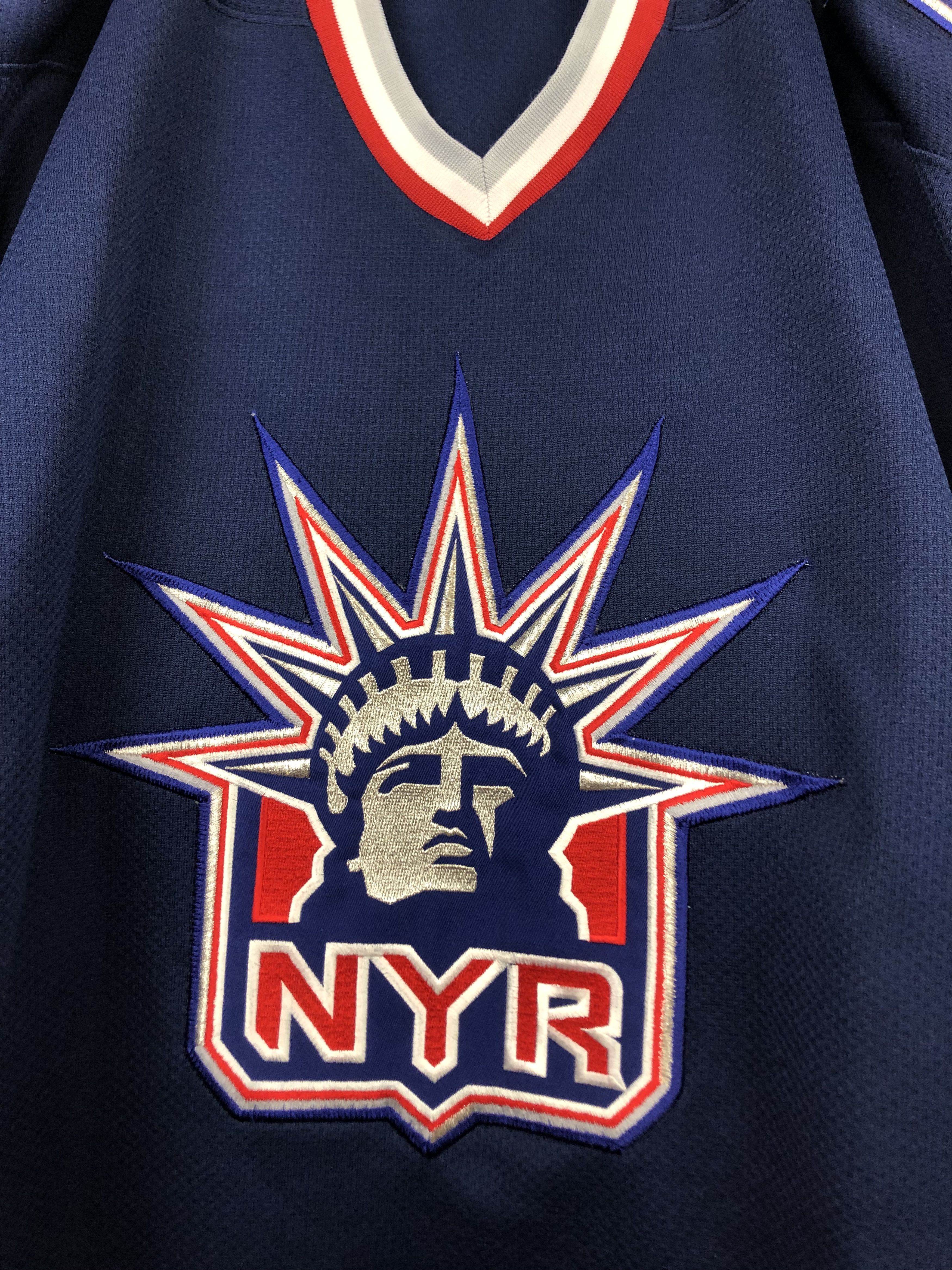 Starter Vintage Starter New York Rangers Lady Liberty Jersey Shirt Size US XL / EU 56 / 4 - 3 Thumbnail