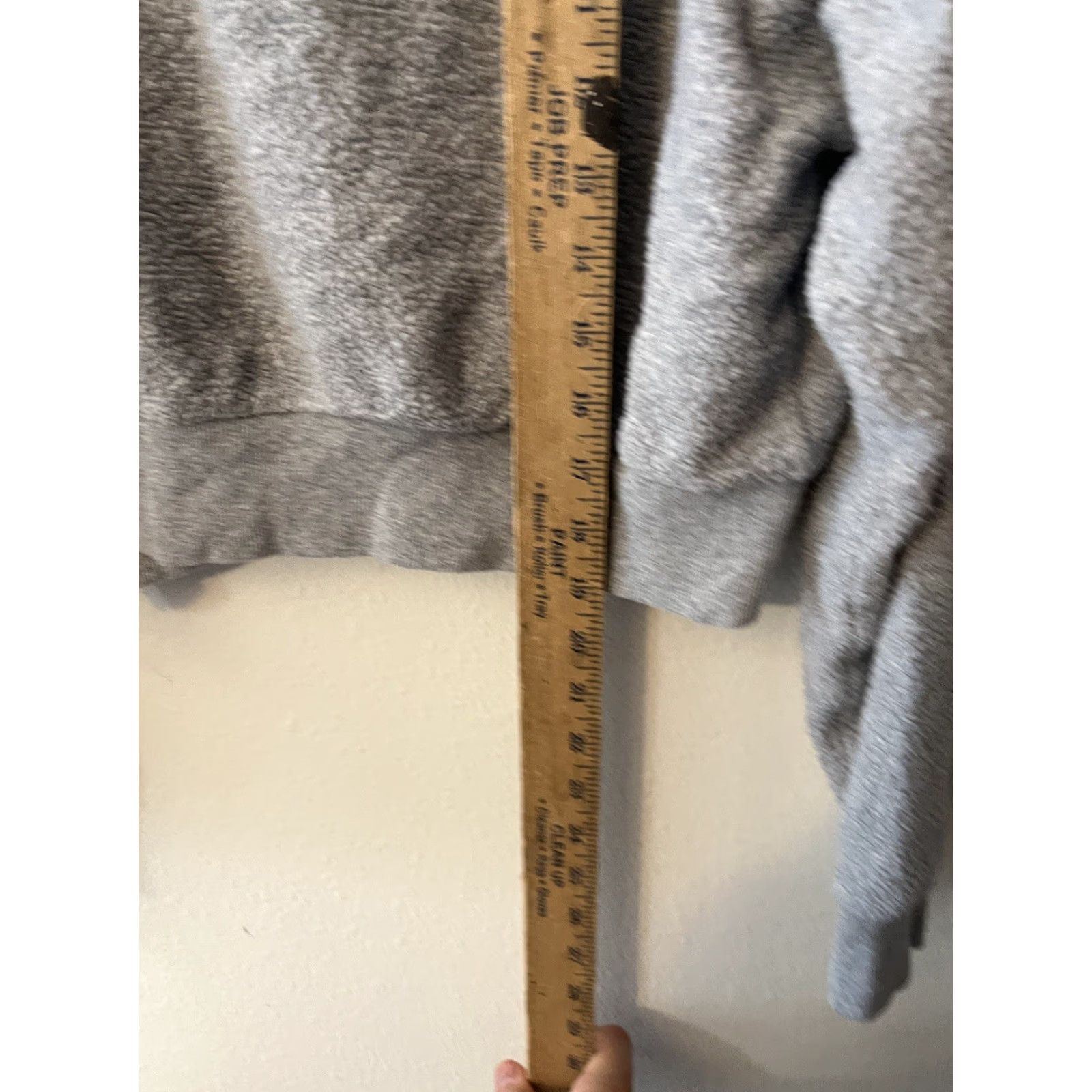 Victoria's Secret Victoria's Secret Sherpa GRAY Quarter Zip Cropped Women SZ. MEDIUM Size M / US 6-8 / IT 42-44 - 4 Thumbnail