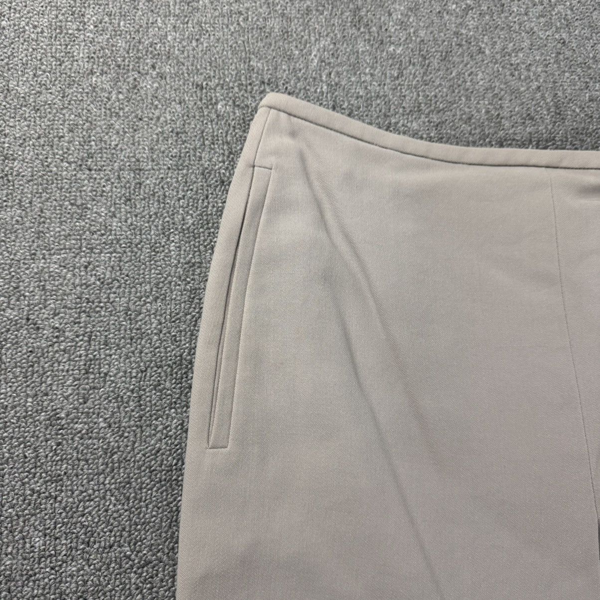 Hermes × Maison Margiela Hermes - Margiela Era - Spring 1999 Beige - Midi Wool Skirt Size 26" / US 2 / IT 38 - 2 Thumbnail