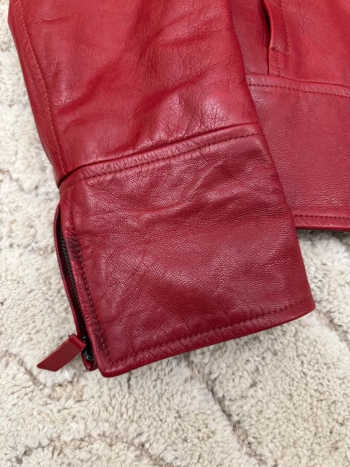 Dolce & Gabbana Dolce & Gabbana red trucker Jacket (S) Size US S / EU 44-46 / 1 - 5 Thumbnail