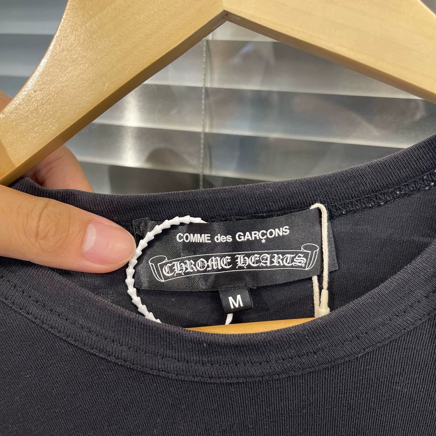 Chrome Hearts Chrome Hearts x CDG White Printed Tee M 99 New Size US M / EU 48-50 / 2 - 3 Thumbnail