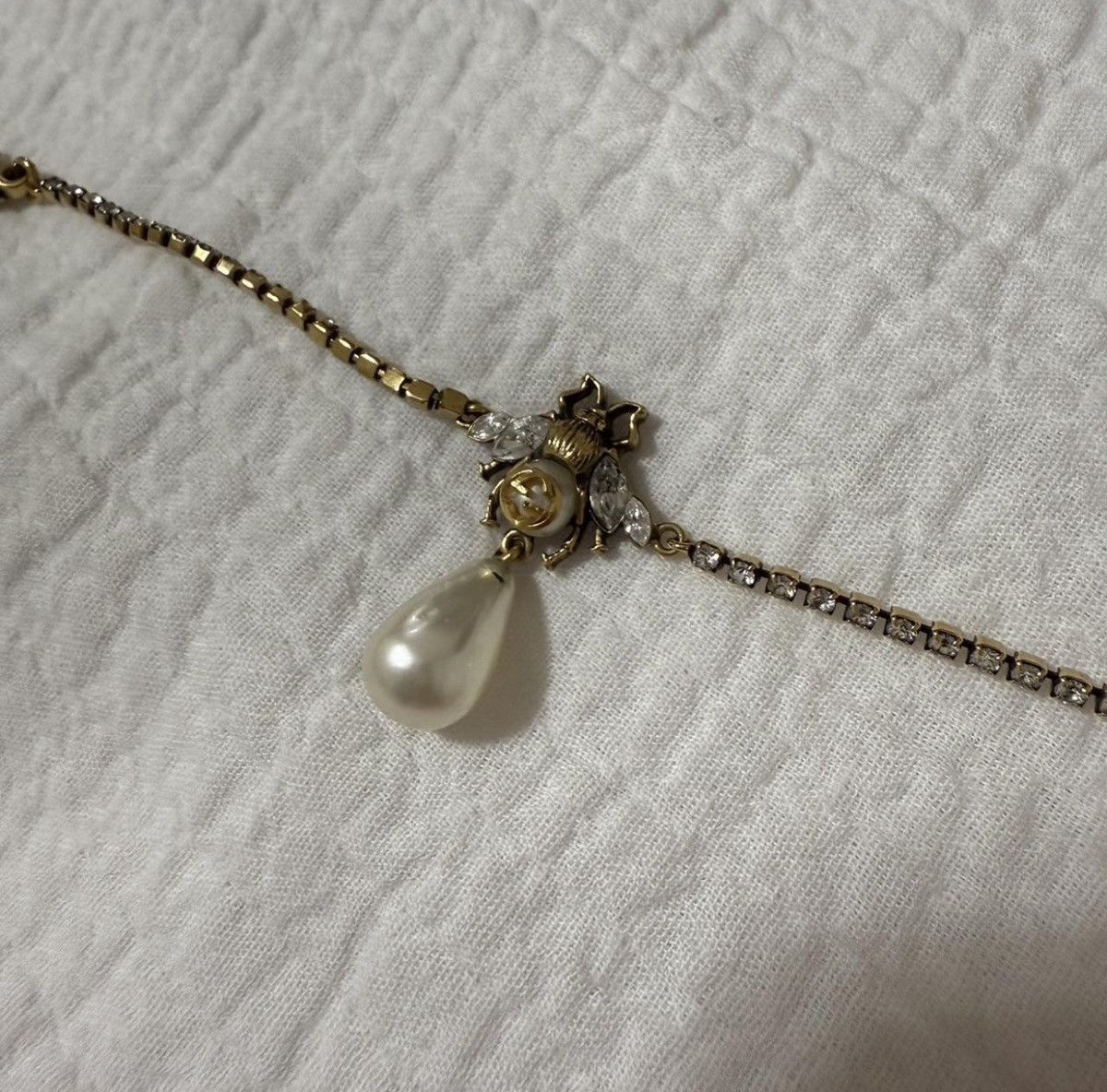 Gucci Gucci bee pearl bracelet Size ONE SIZE - 5 Thumbnail