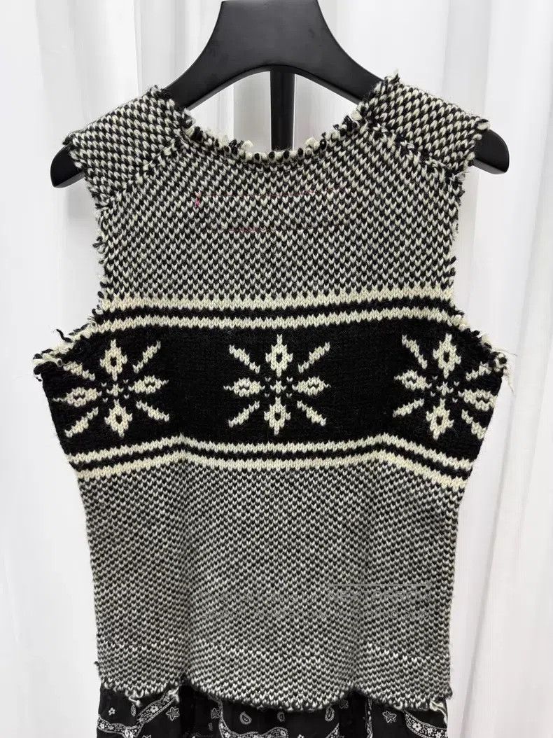 Comme des Garcons Comme des Garcons Wool Patchwork Dress Size S / US 4 / IT 40 - 7 Thumbnail