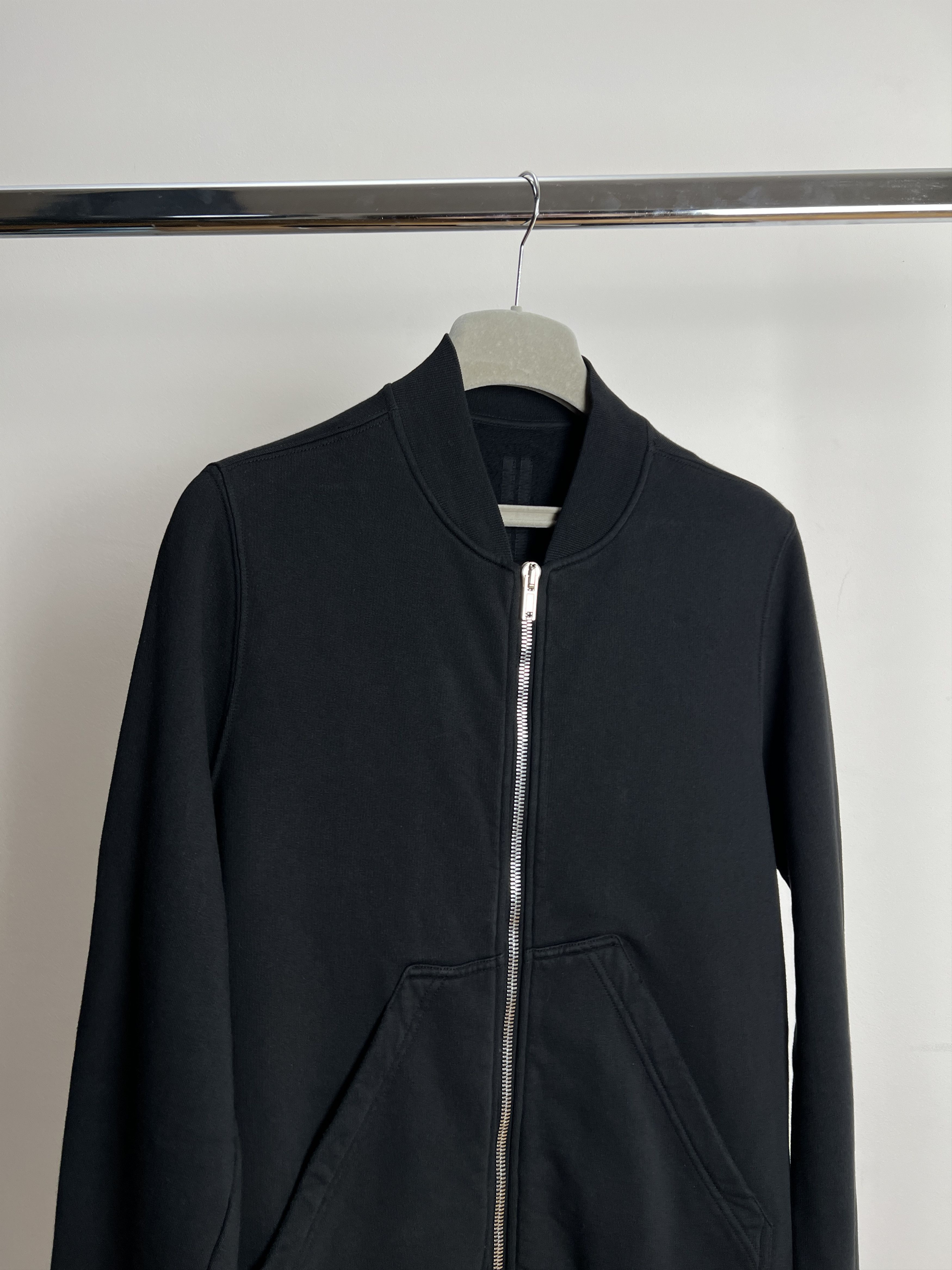 Rick Owens LONG COTTON ZIPPED JACKET Size US M / EU 48-50 / 2 - 9 Thumbnail