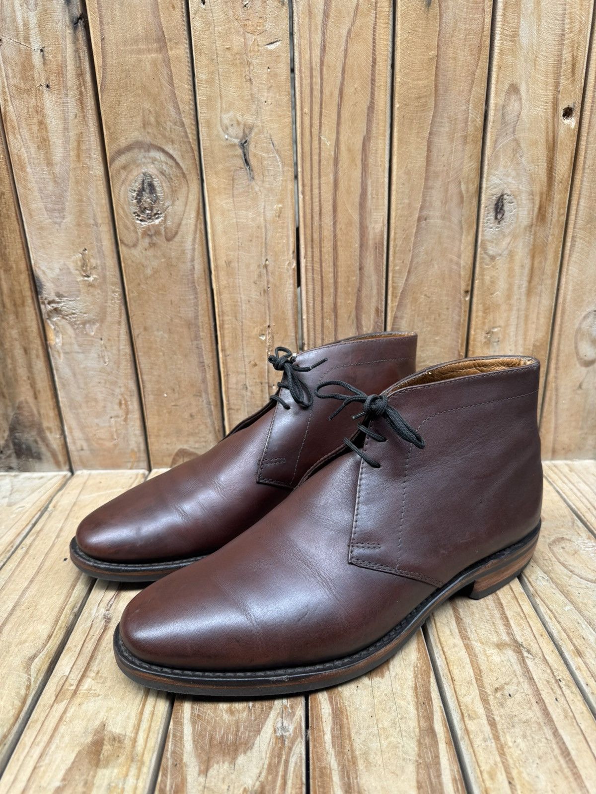 Loake Loake Shoemakers brown Men’s Chukka leather boots US 10 F Size US 10 / EU 43 - 22 Thumbnail