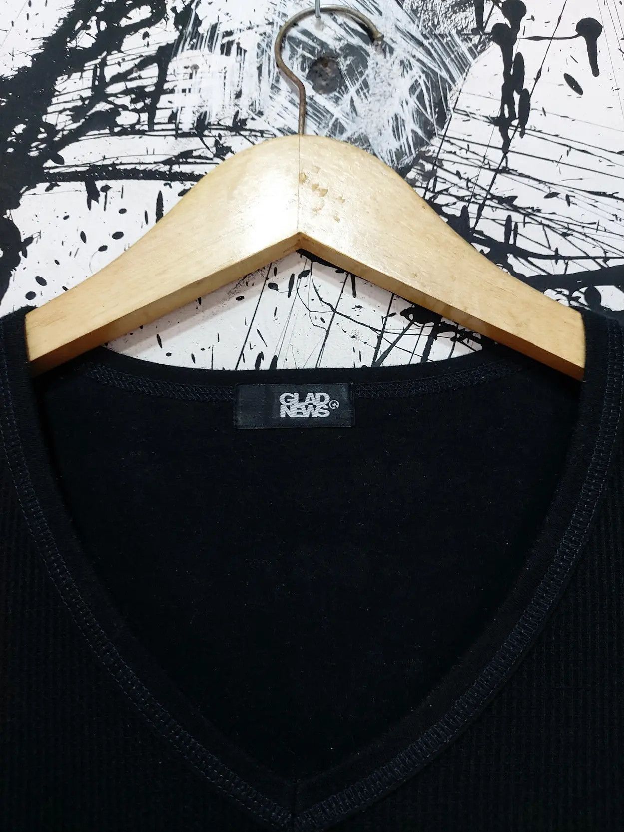 Japanese Brand JAPANESE BRAND GLAD NEWS VKEI STYLE LONGSLEEVE SHIRT Size US M / EU 48-50 / 2 - 5 Thumbnail
