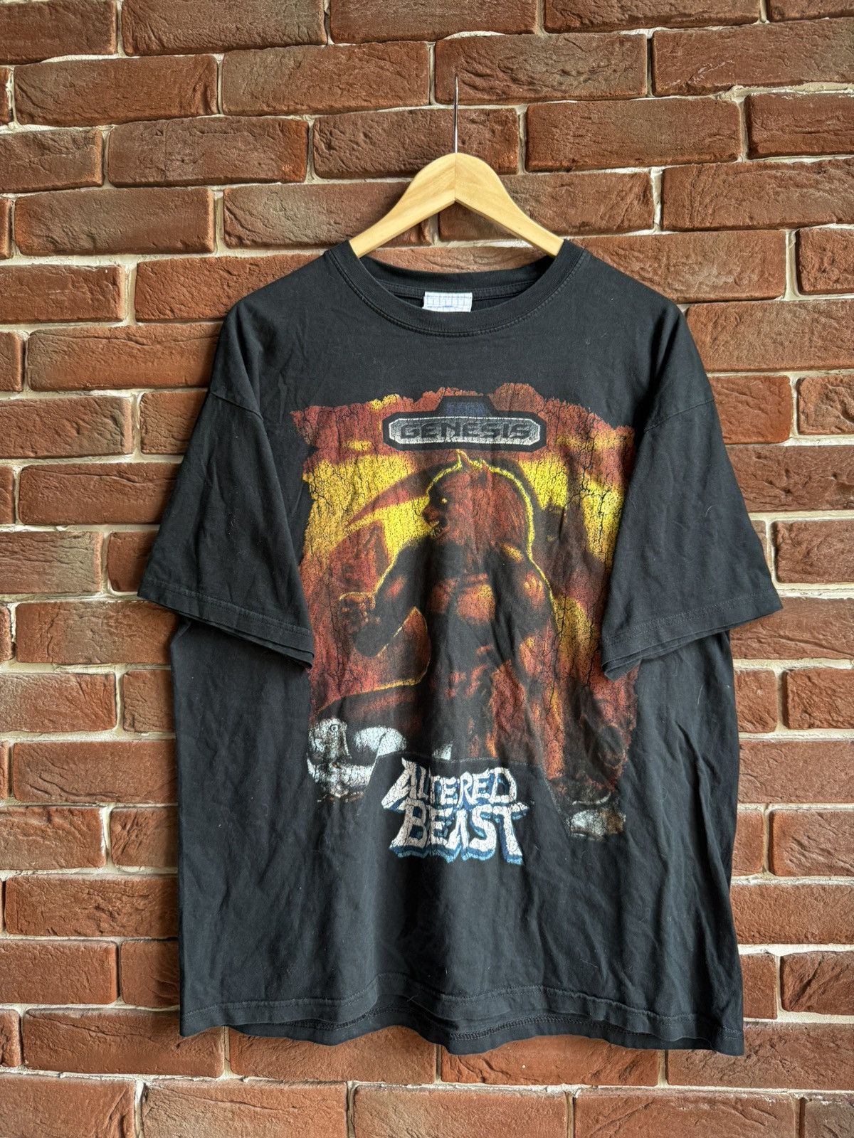 Anime × Vintage Genesis Sega Altered Beast t-shirts vintage Gaming Game 00s Size US XL / EU 56 / 4 - 1 Thumbnail