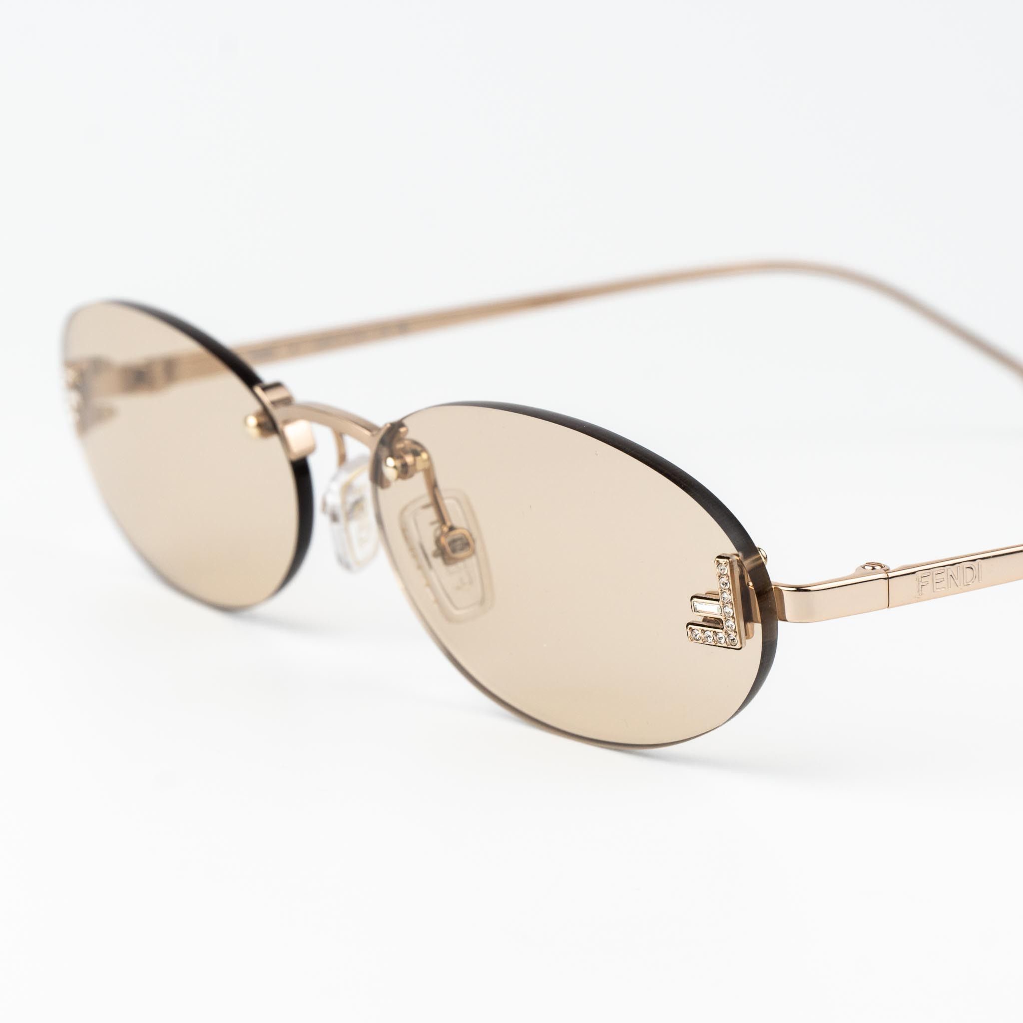 Fendi Fendi FIRST CRYSTAL Sunglasses FE4075US 28Y NEW AUTHENTIC Size ONE SIZE - 5 Thumbnail