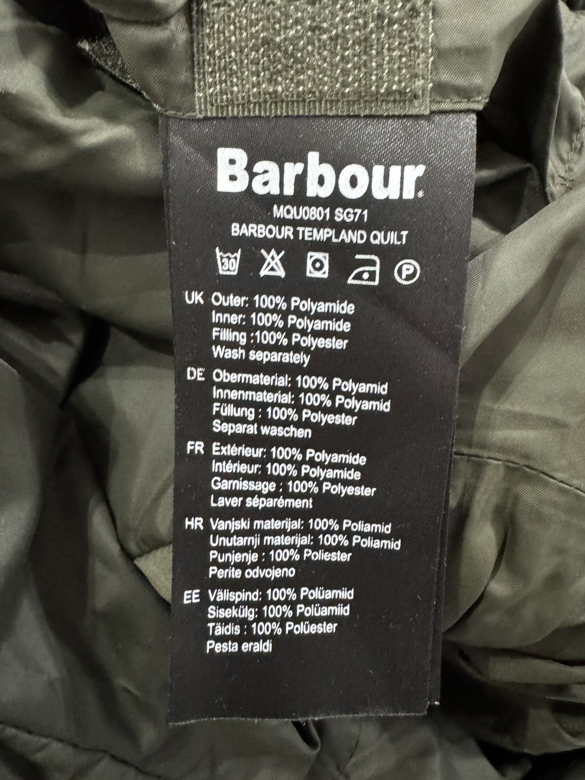 Barbour Barbour International Templand Baffle QltFibre Down Jacket S Size US S / EU 44-46 / 1 - 10 Thumbnail