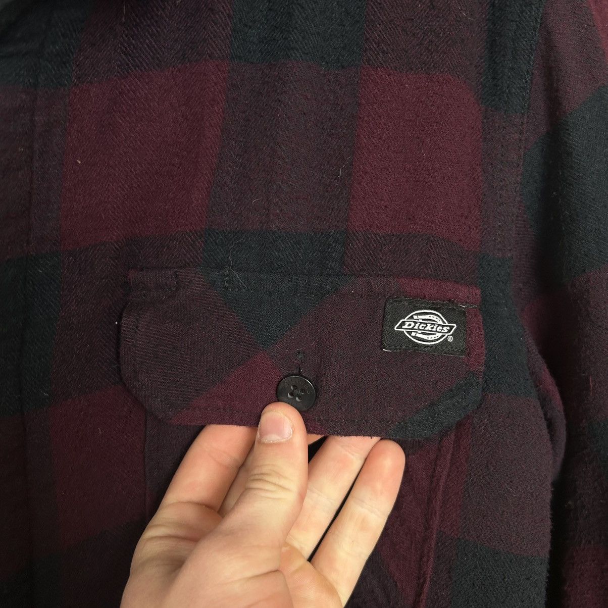 Dickies Vintage Dickies Fleece Small logo Button jacket Size US L / EU 52-54 / 3 - 3 Thumbnail