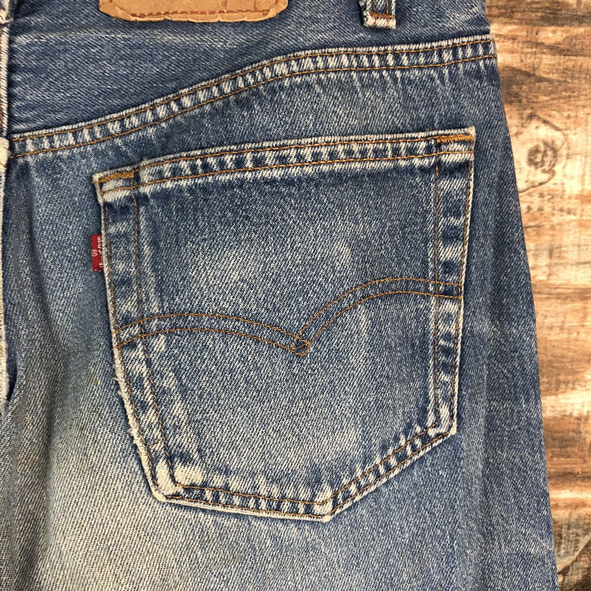 80' Levis vintage Blue Denim jeans Pants #A2612
