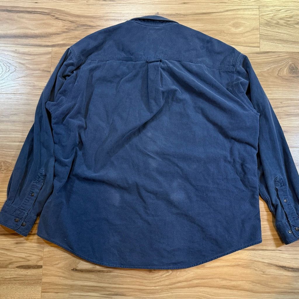 Woolrich Woolen Mills Woolrich Men’s XL Chamois Shirt Blue USA Size US XL / EU 56 / 4 - 2 Thumbnail