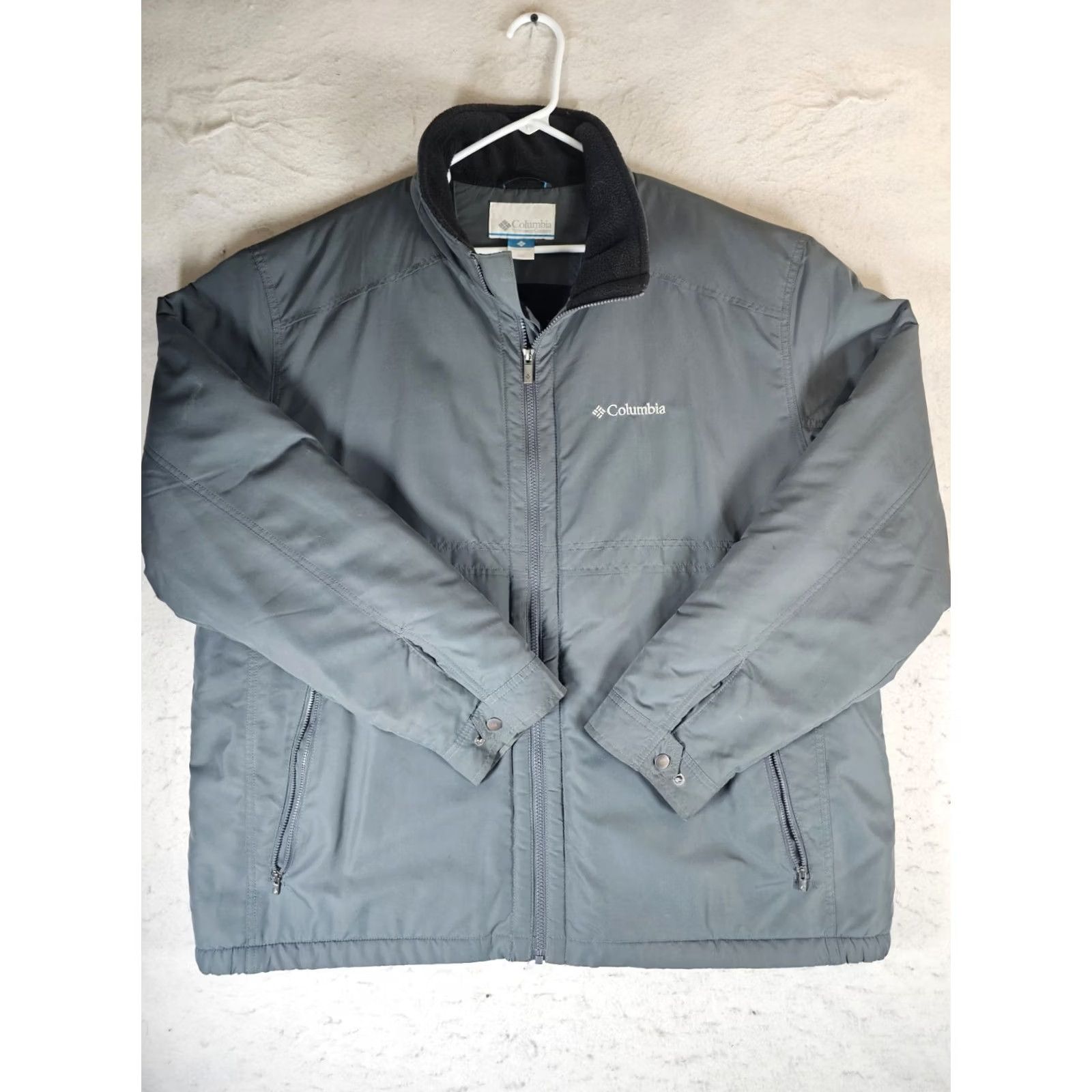Vintage Columbia Classic Northern Voyage Fleece Lined Insulated Full Zip Jacket XXl Gray Men Size US XXL / EU 58 / 5 - 2 Thumbnail