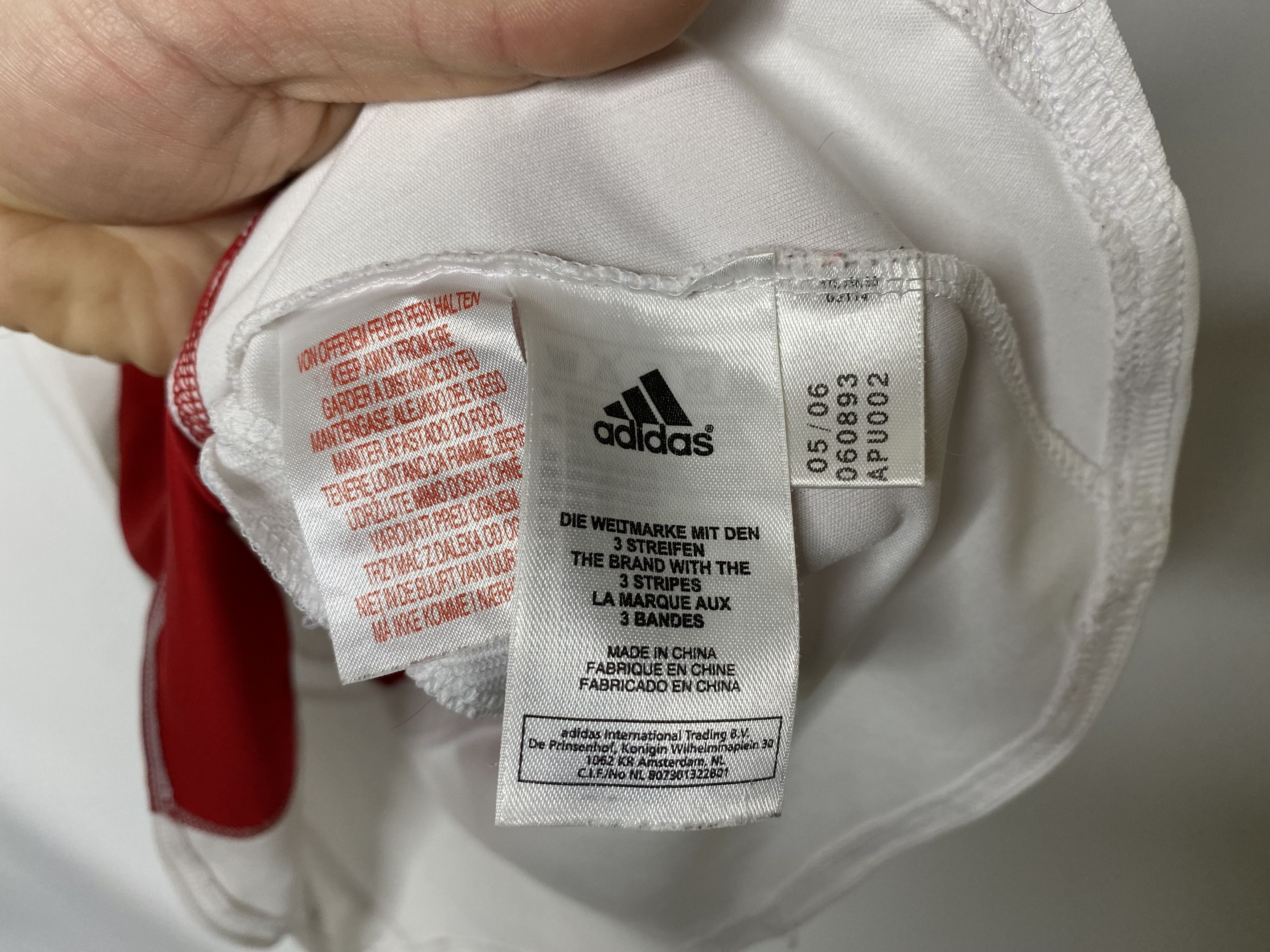 Adidas AJAX AMSTERDAM 2006 2007 HOME FOOTBALL SHIRT SOCCER JERSEY Size US S / EU 44-46 / 1 - 8 Thumbnail