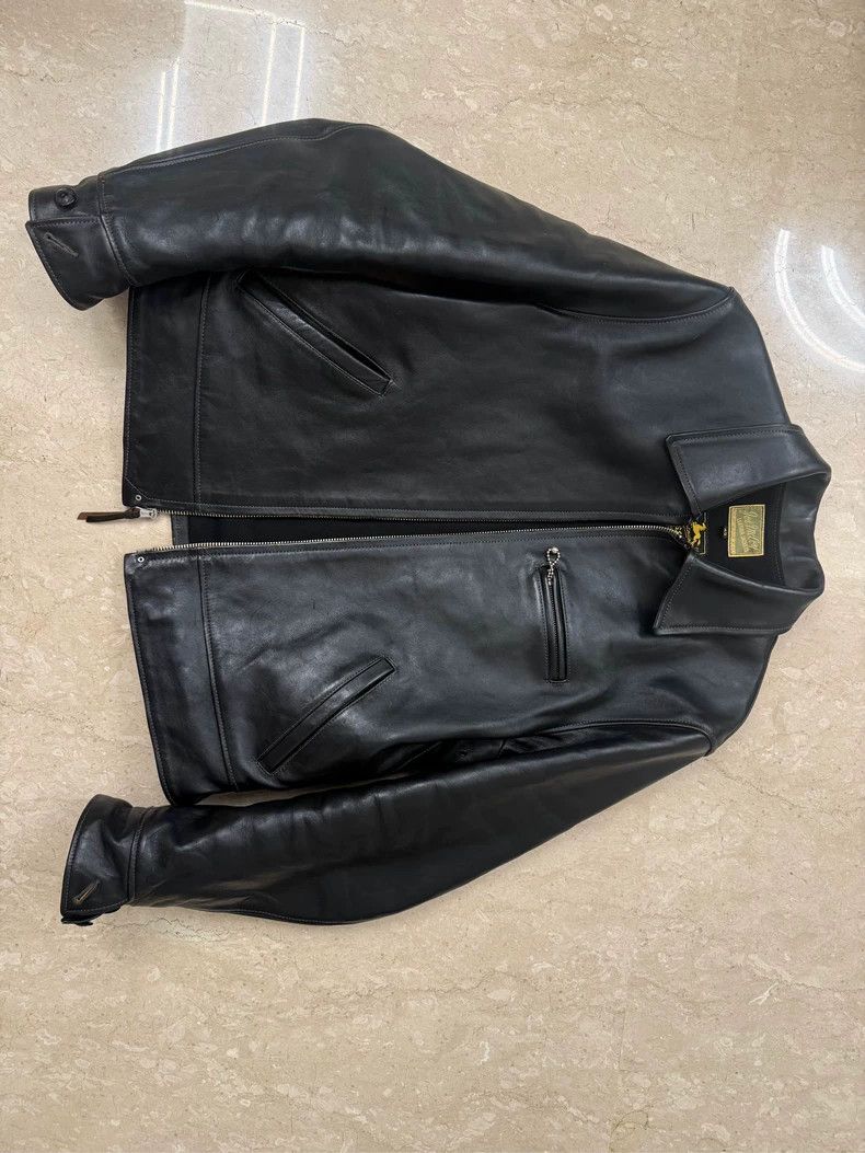 The Real McCoy's The Real McCoys 30s SPORT NELSON Tea-Core Horsehide Straig Size US L / EU 52-54 / 3 - 4 Thumbnail