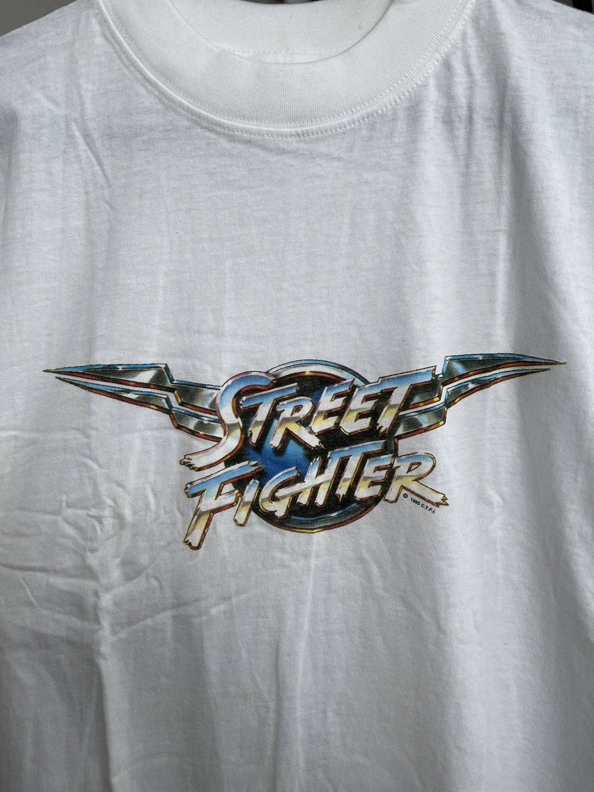 Vintage 1995 Street Fighter Vintage Movie T-Shirt Tee Size US XL / EU 56 / 4 - 6 Thumbnail