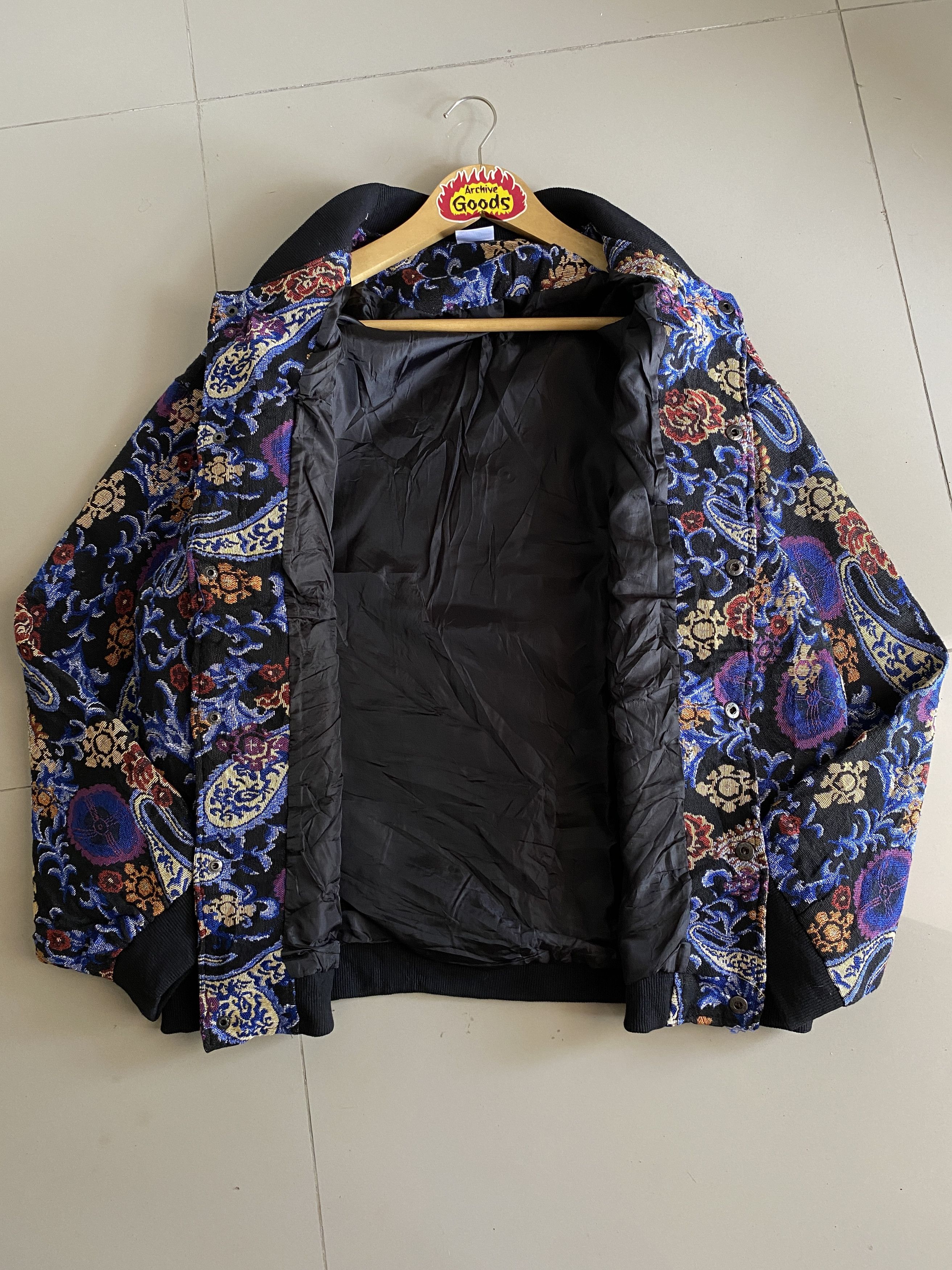 Other Paisley Bandana Bomber Varsity Jackets Size US XL / EU 56 / 4 - 11 Thumbnail