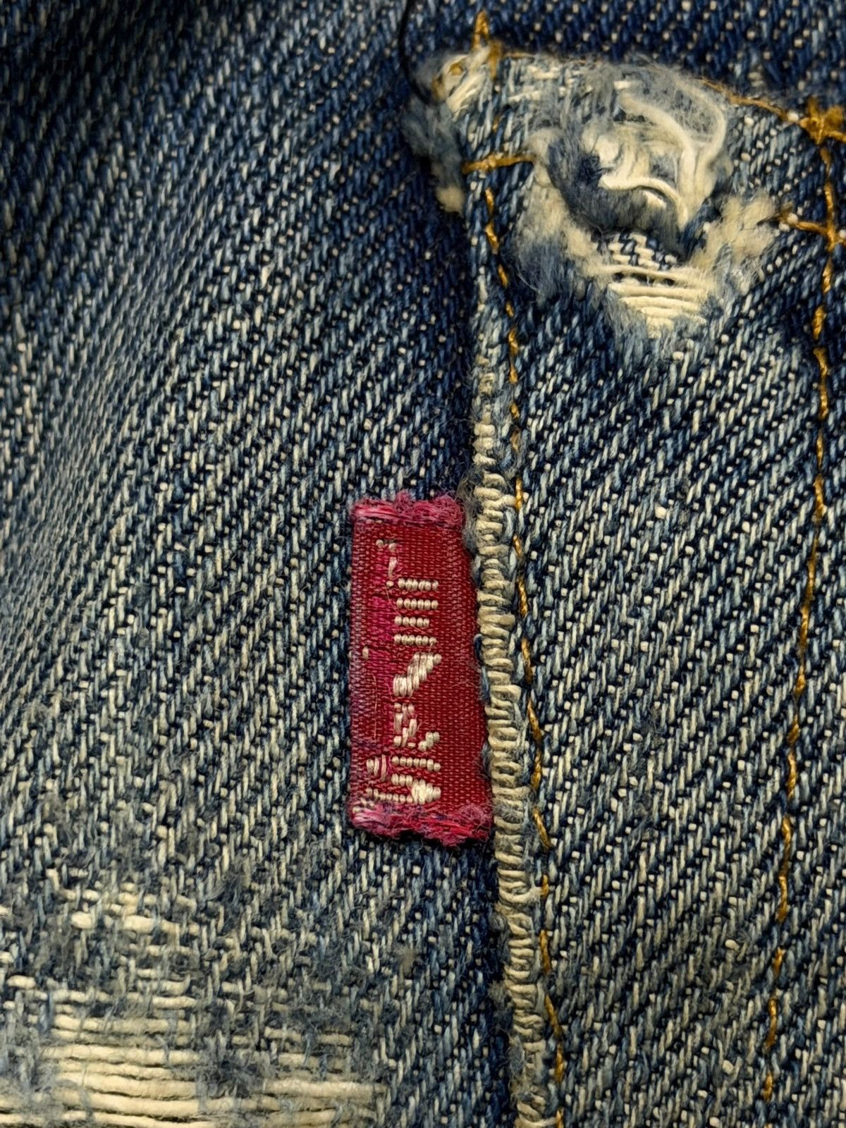 Levi's Vintage Clothing Vintage 90s Levi’s LVC 501XX (1947 Repro) Big E U.S.A | W31 Size US 31 - 16 Thumbnail