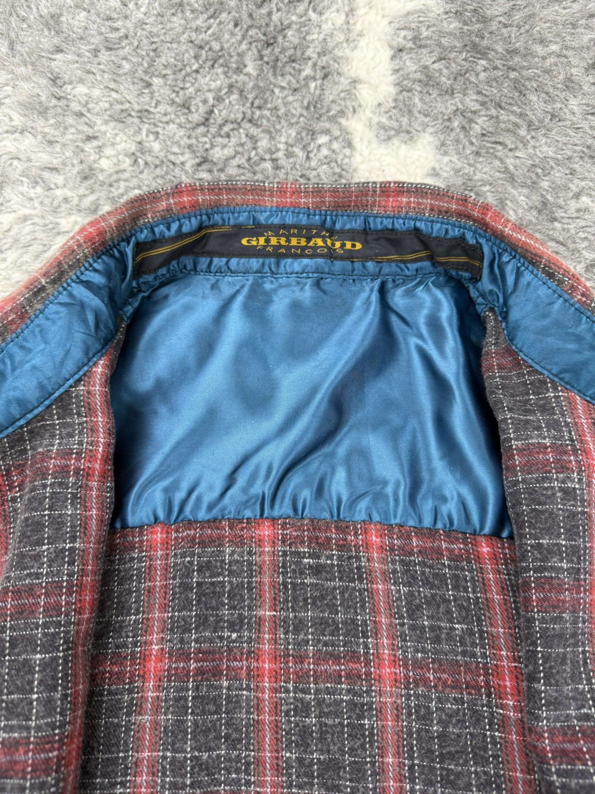Marithe + Francois Girbaud Vintage MFG Shadow Plaid Tartan Rare Pockets Baggy Flannel Size US XL / EU 56 / 4 - 3 Thumbnail