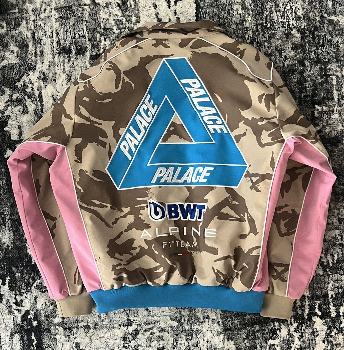 Palace Palace Alpine F1 Racing Zip Up Insulated Size Large Jacket 