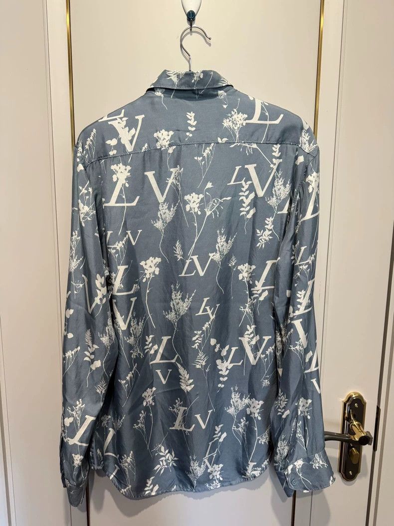 Louis Vuitton Louis Vuitton Branches logo printed shirt 2505-Nextarrow Size US L / EU 52-54 / 3 - 2 Thumbnail