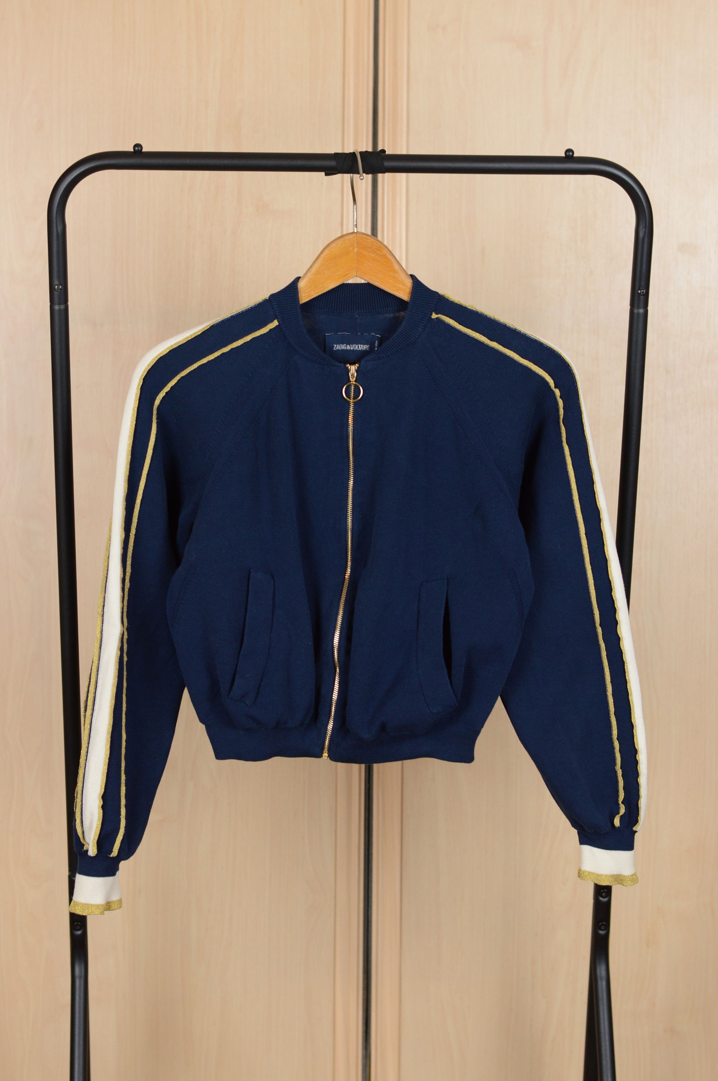 Zadig & Voltaire Zadig Voltaire Teri Zip Sweatshirt Size XS / US 0-2 / IT 36-38 - 1 Thumbnail