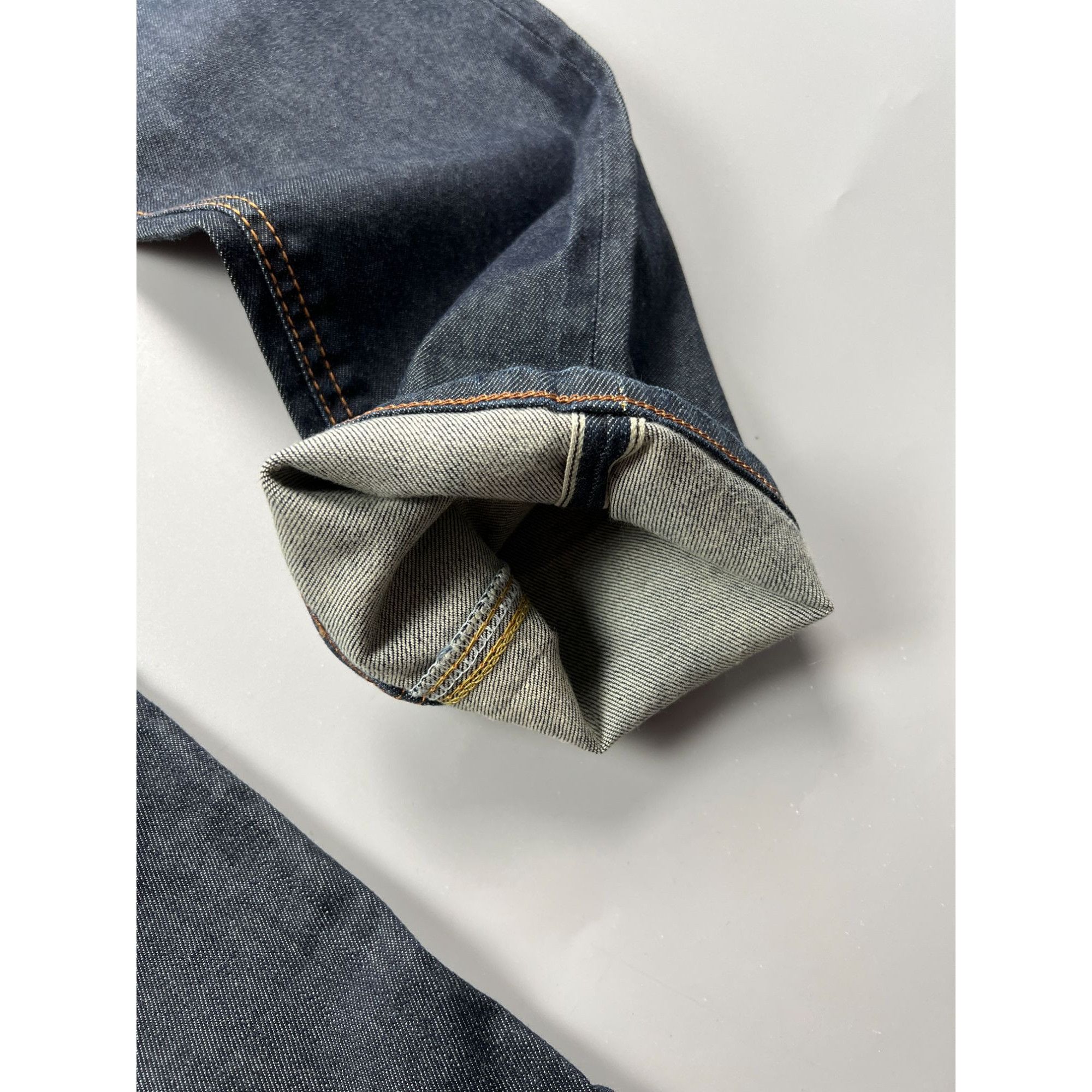 Edwin Edwin SK505S Made in Japan Raw Selvedge Denim Jeans (Y0967) Size US 31 - 3 Thumbnail