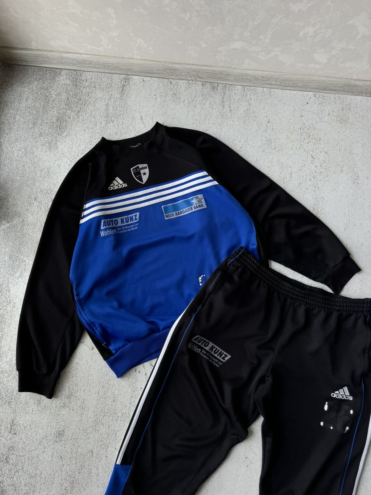 Adidas × Vintage Adidas FC Wohlen 26 Vintage Football Sport Suit Size US L / EU 52-54 / 3 - 4 Thumbnail