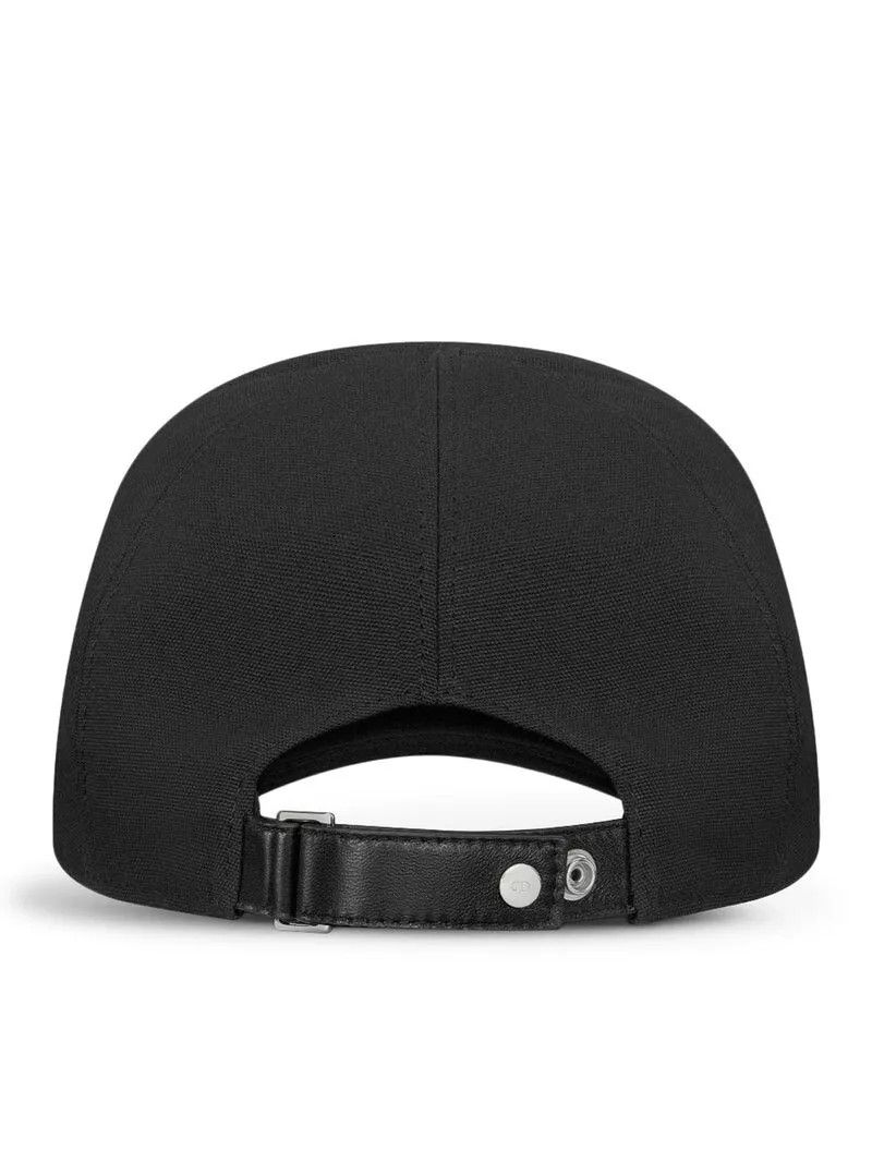 Dior DIOR Black Embroidered Baseball Cap New & Authentic Size ONE SIZE - 3 Thumbnail