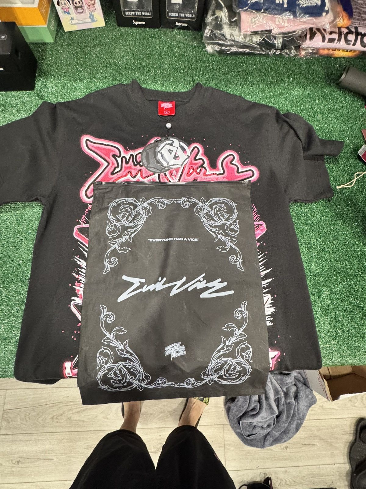 Other Evil vice heavy weight t-shirt size large Size US L / EU 52-54 / 3 - 4 Thumbnail
