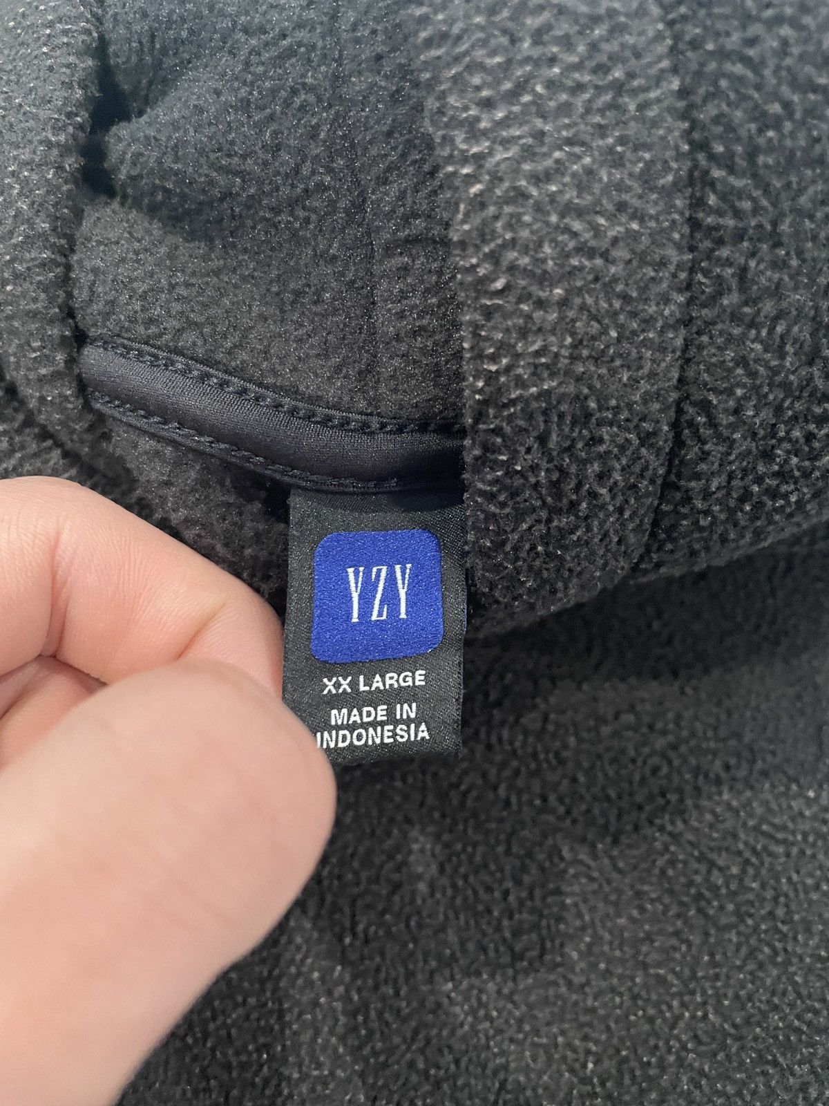 Yeezy Yeezy Gap Polar Fleece Hoodie Black Size XXL (UNRELEASED) Size US XXL / EU 58 / 5 - 3 Thumbnail