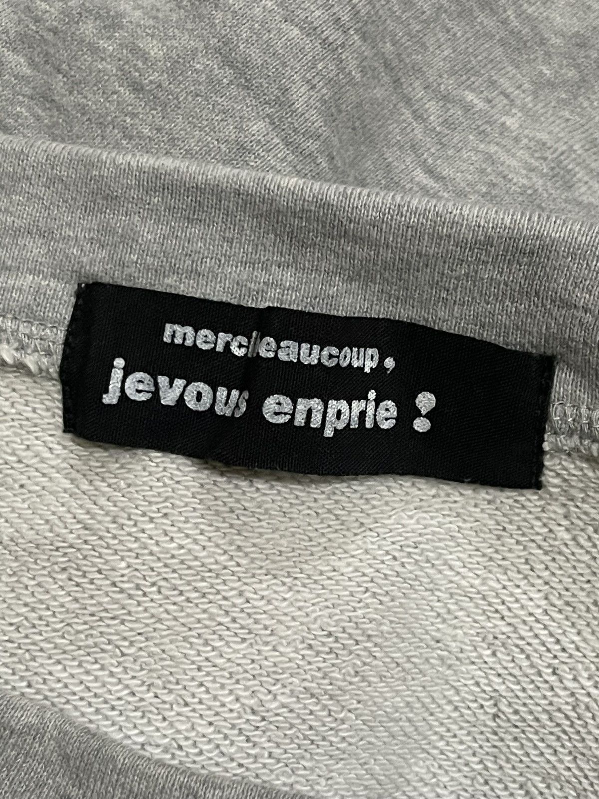 mercibeaucoup 2004 Mercibeauoup Angry Cat Jumper Crewneck By Issey Miyake Size L / US 10 / IT 46 - 4 Thumbnail