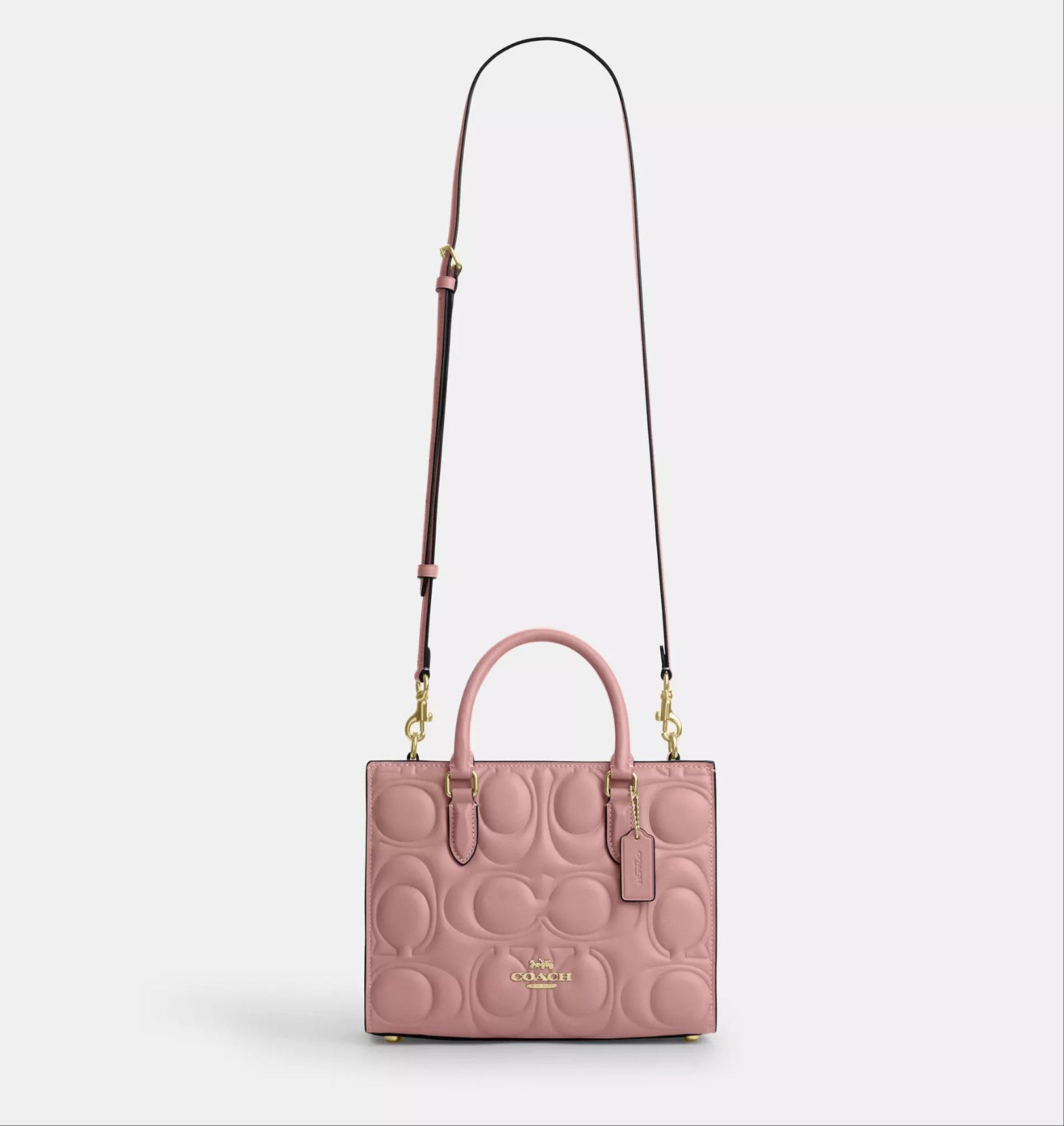 Coach Maggie Small Tote Bag In Signature Leather CY670 Size ONE SIZE - 10 Thumbnail
