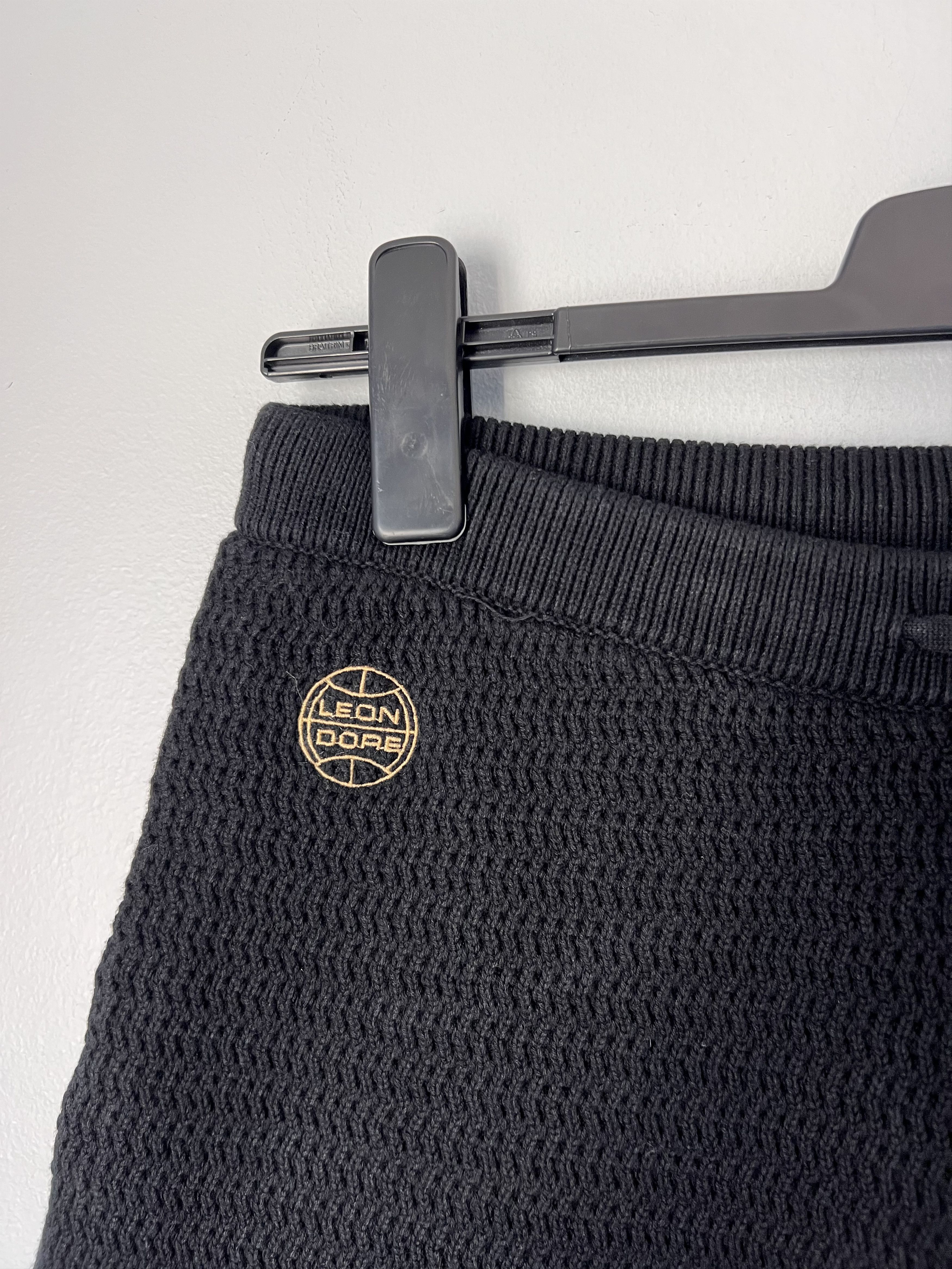 Aime Leon Dore Aime Leon Dore Knit Soccer Shorts in Black Size US 32 / EU 48 - 3 Thumbnail