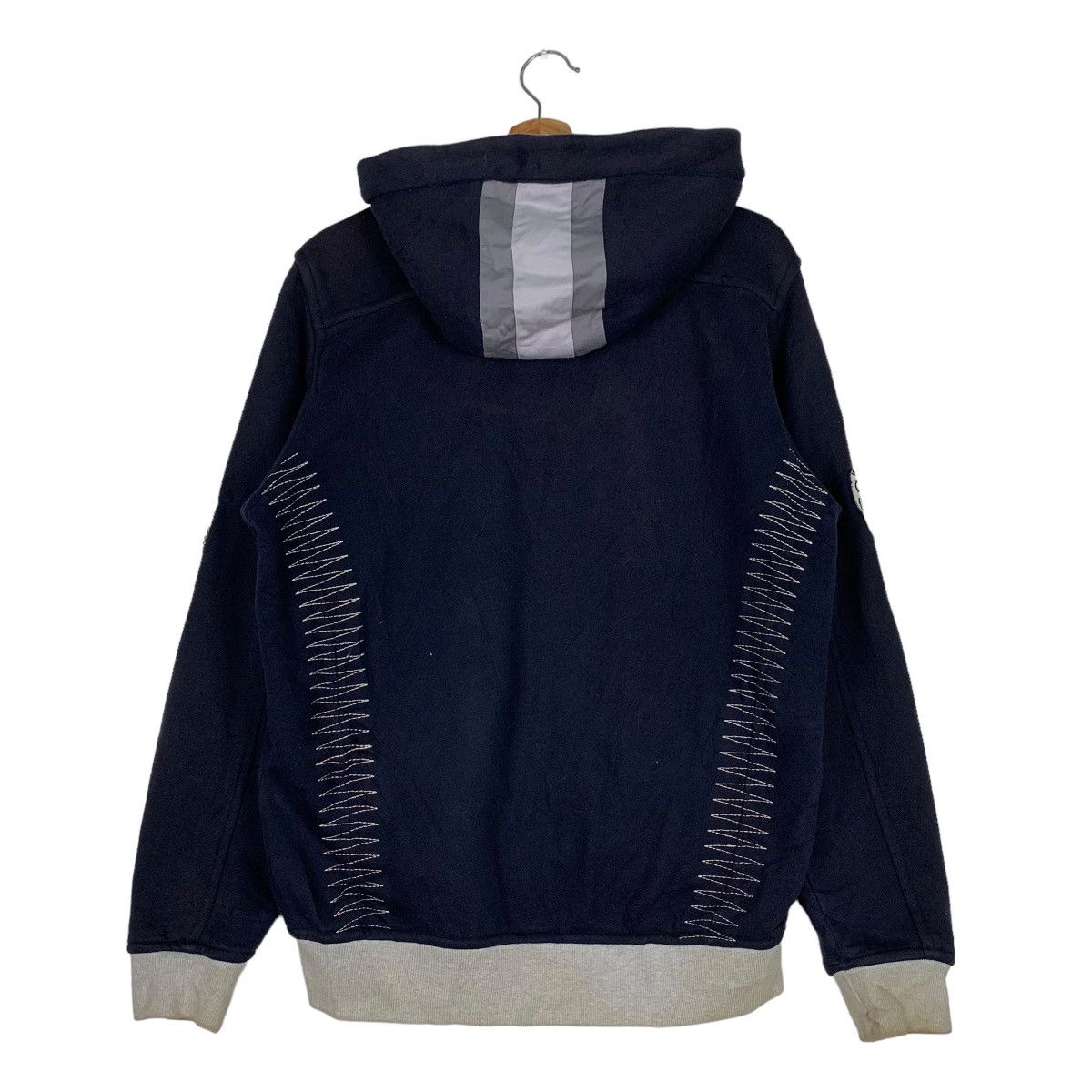 Japanese Brand VAN JAC Fleece Lined Zipper Hoodies Sweatshirt #0904-C40 Size US M / EU 48-50 / 2 - 7 Thumbnail