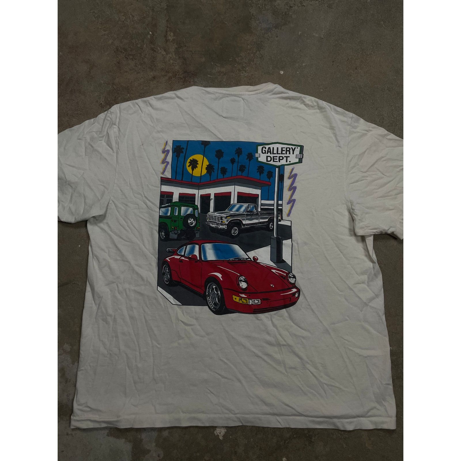 Gallery Dept. Gallery Dept Car Show Tee Used XL Size US XL / EU 56 / 4 - 1 Thumbnail