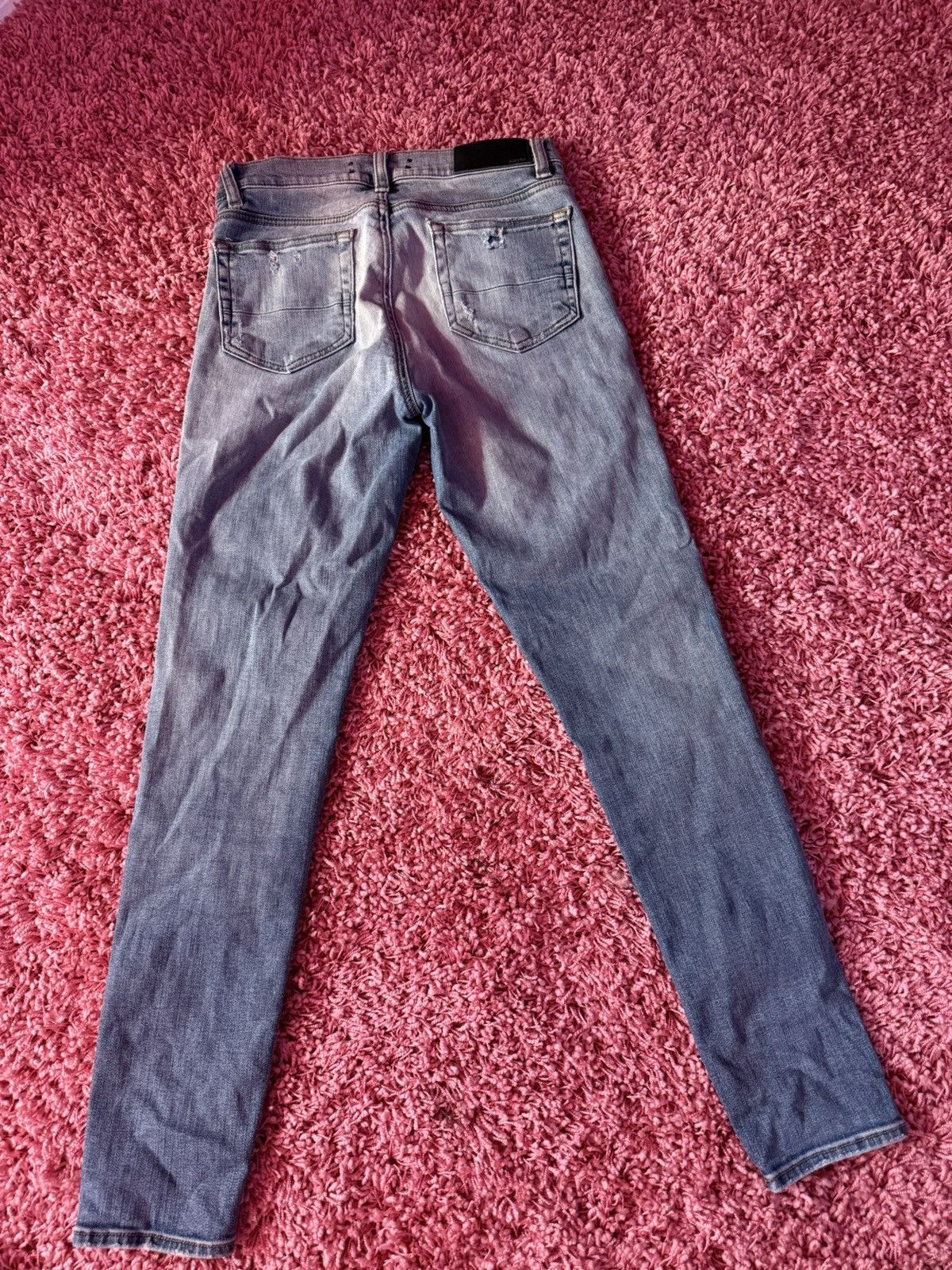 Amiri AMIRI skinny blue jeans Women's size 26 Size 26" / US 2 / IT 38 - 8 Thumbnail