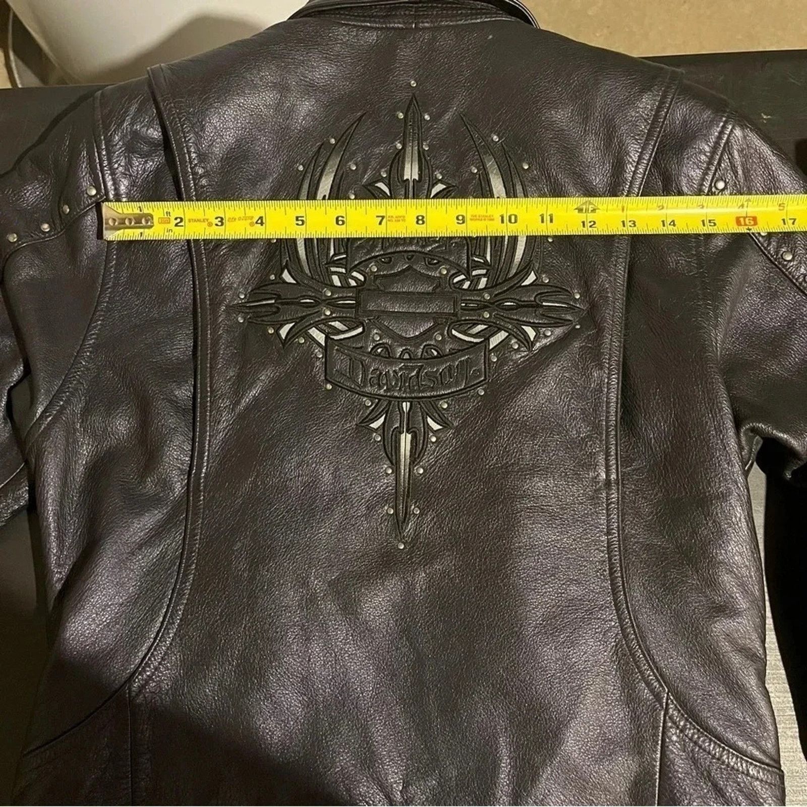 Harley Davidson Harley Davidson Sensation Leather Jacket Medium Motorcycle Size M / US 6-8 / IT 42-44 - 15 Thumbnail