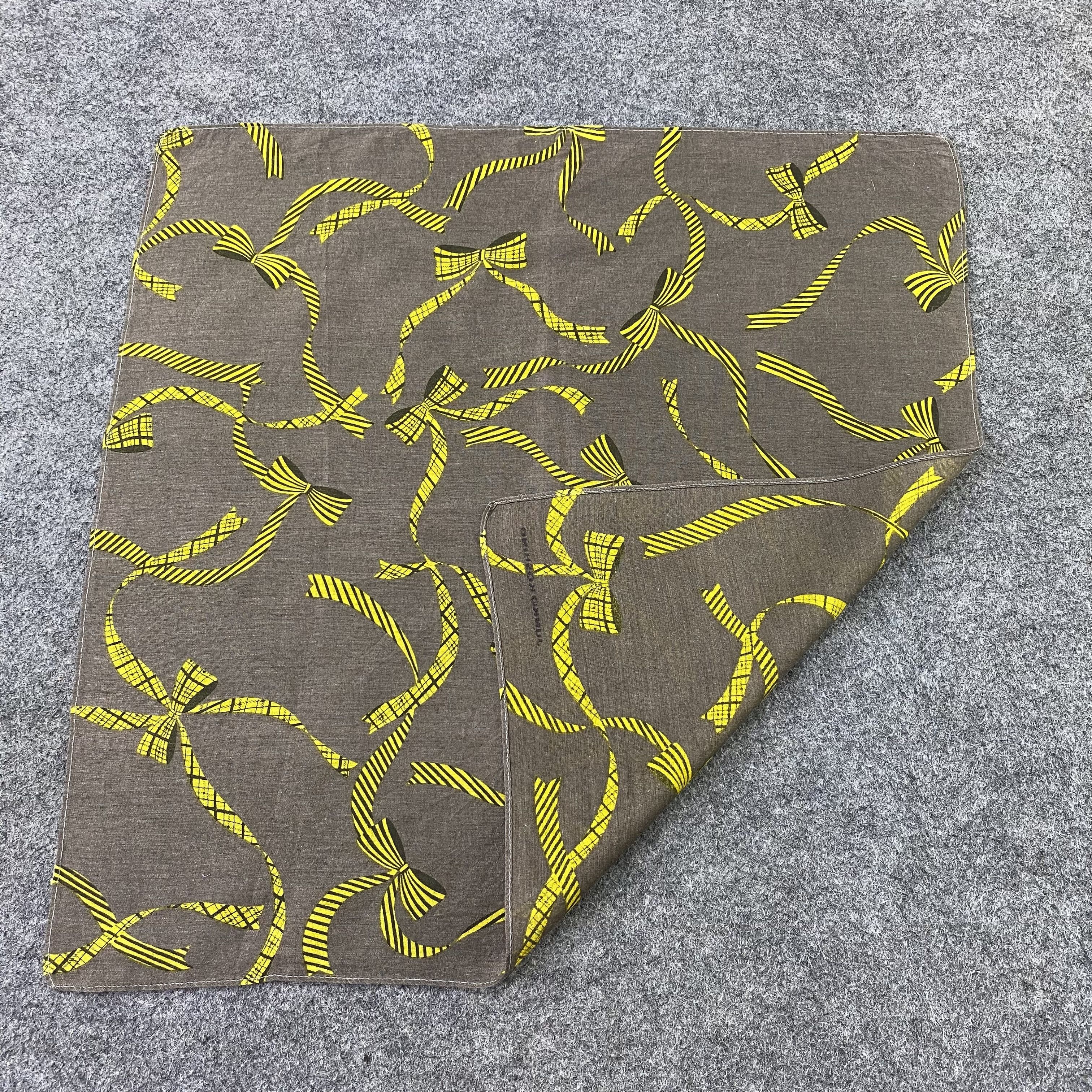 Japanese Brand Junko Koshino Handkerchief / Bandana / Neckerchief-B1349 Size ONE SIZE - 5 Thumbnail