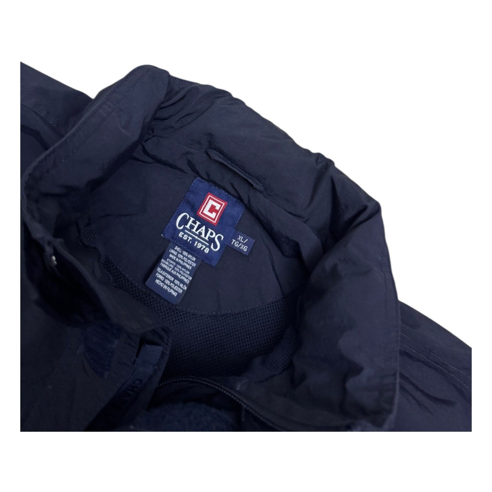 Chaps CHAPS Designer Vintage Y2K Waterproof Windbreaker Jacket XL Size US XL / EU 56 / 4 - 5 Thumbnail