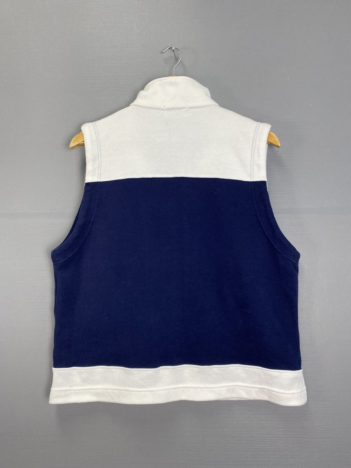 Sergio Tacchini × Vintage Vintage Sergio Tacchini Zipper Vest Size US M / EU 48-50 / 2 - 2 Thumbnail