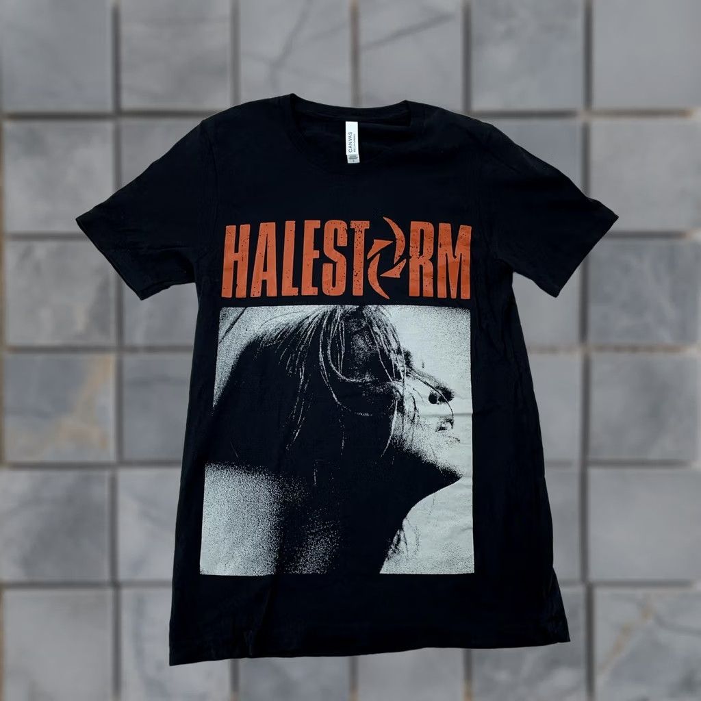 Vintage Halestorm Concert T-Shirt XS Black 2021 Tour Lzzy Hale Rock Metal Band Tee Mens XS Black Rock Concert 90s Size US XS / EU 42 / 0 - 1 Thumbnail