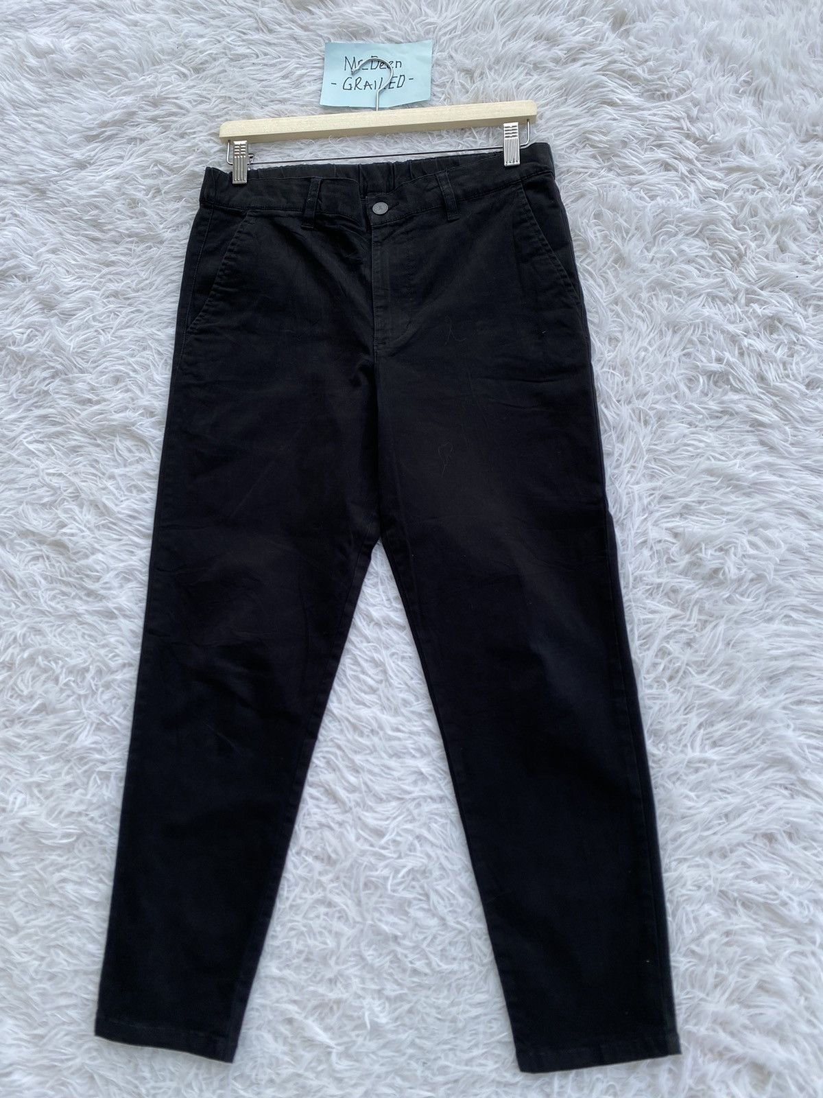 Lanvin Rare LANVIN Black Pant Size US 30 / EU 46 - 3 Thumbnail