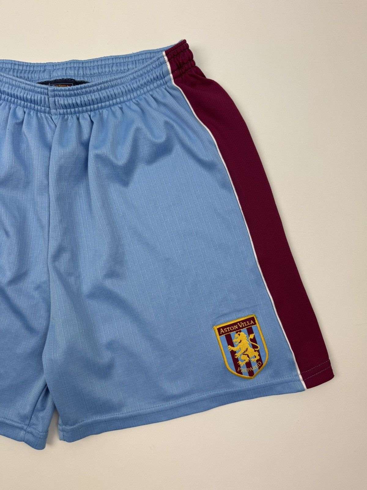 Diadora 00’s Vintage Diadora F.C. Aston Villa Home Soccer Shorts Size US 30 / EU 46 - 2 Thumbnail