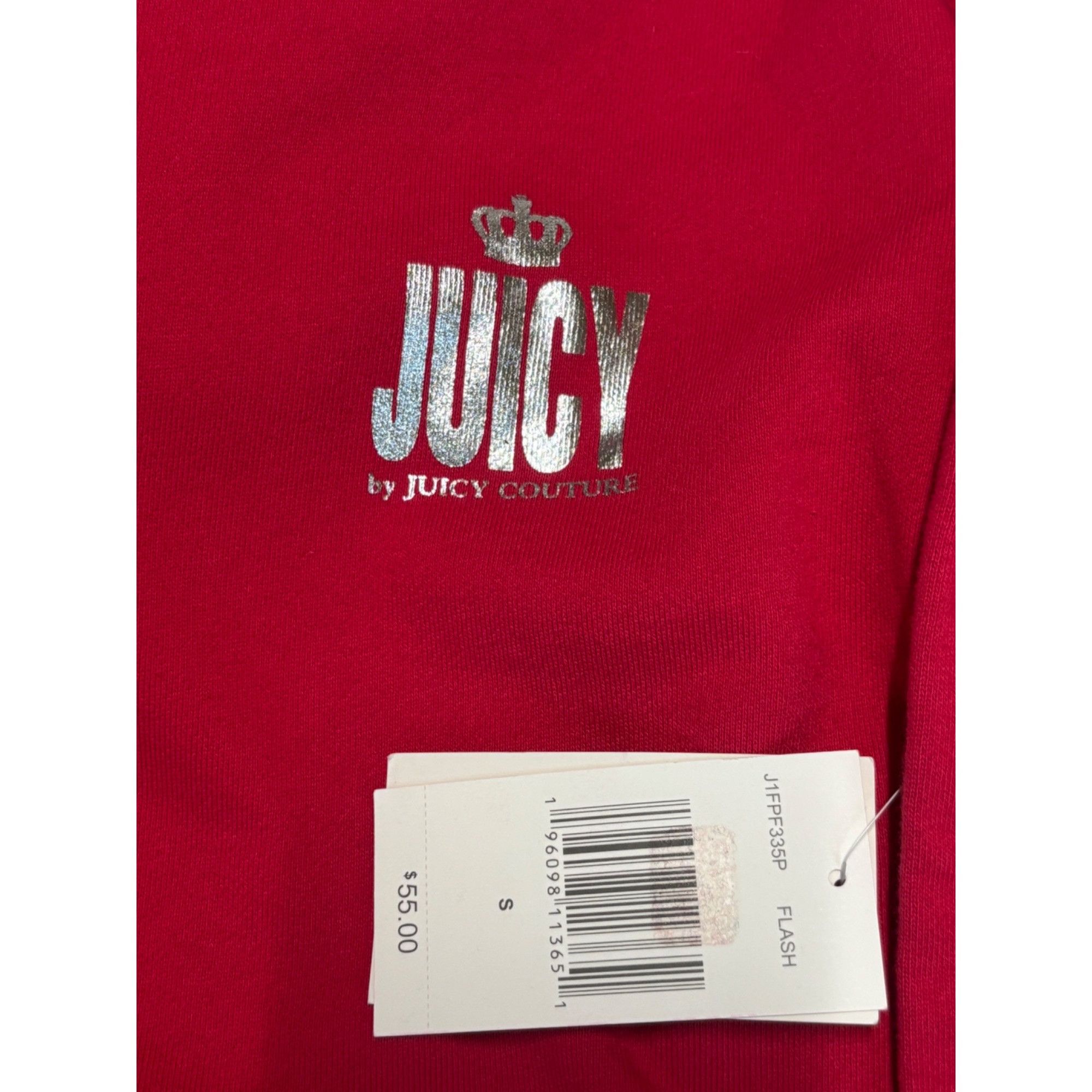Other Juicy by Juicy Couture Women’s Terry Cloth Hoodie, Red, Size Size S / US 4 / IT 40 - 7 Thumbnail