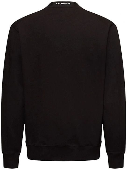 C.P. Company o1lsvrm0425 Diagonal Raised Fleece Lens Sweatshirt in Black Size US XXL / EU 58 / 5 - 2 Thumbnail